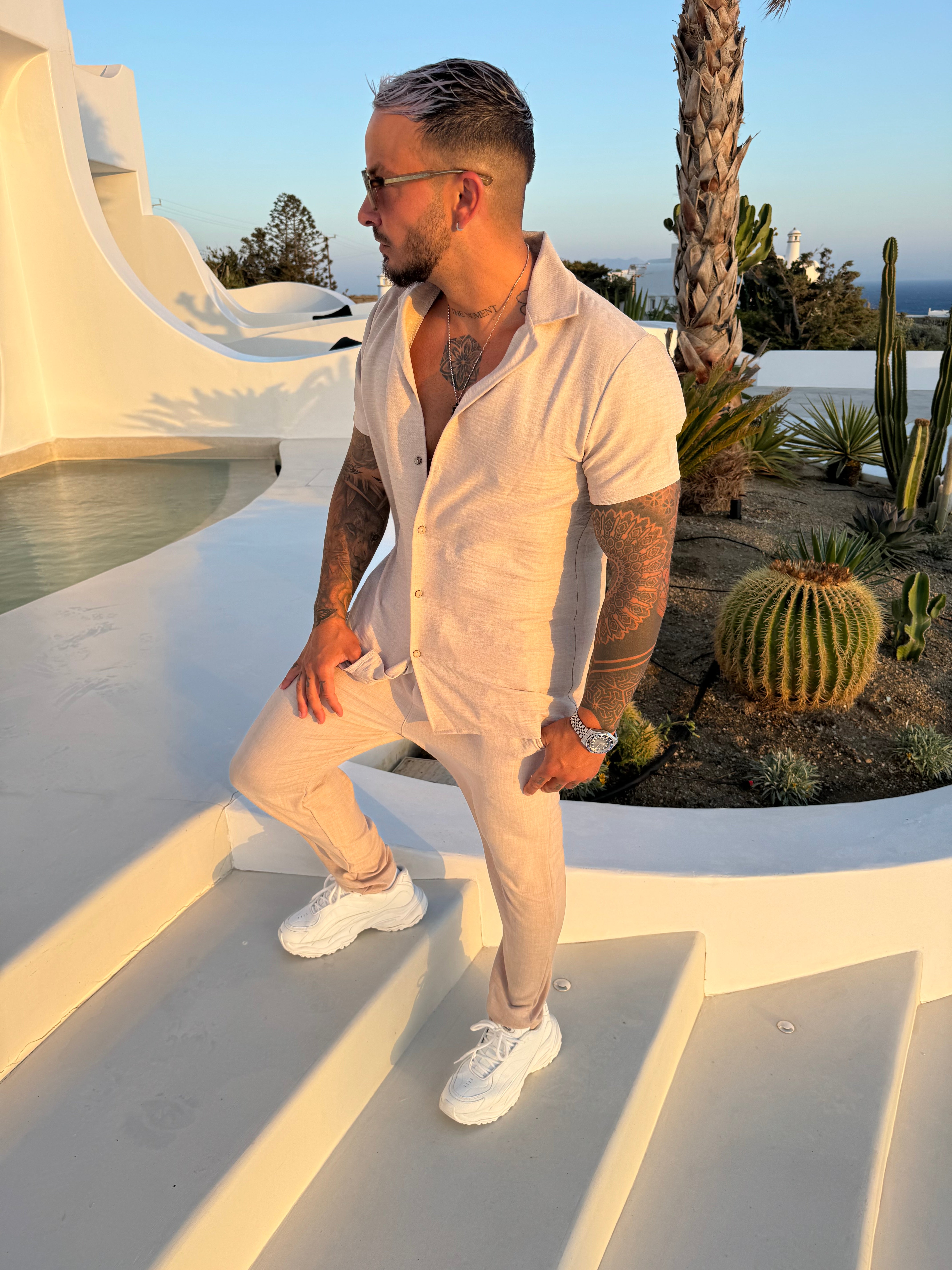 Ensemble Ibiza Lin beige