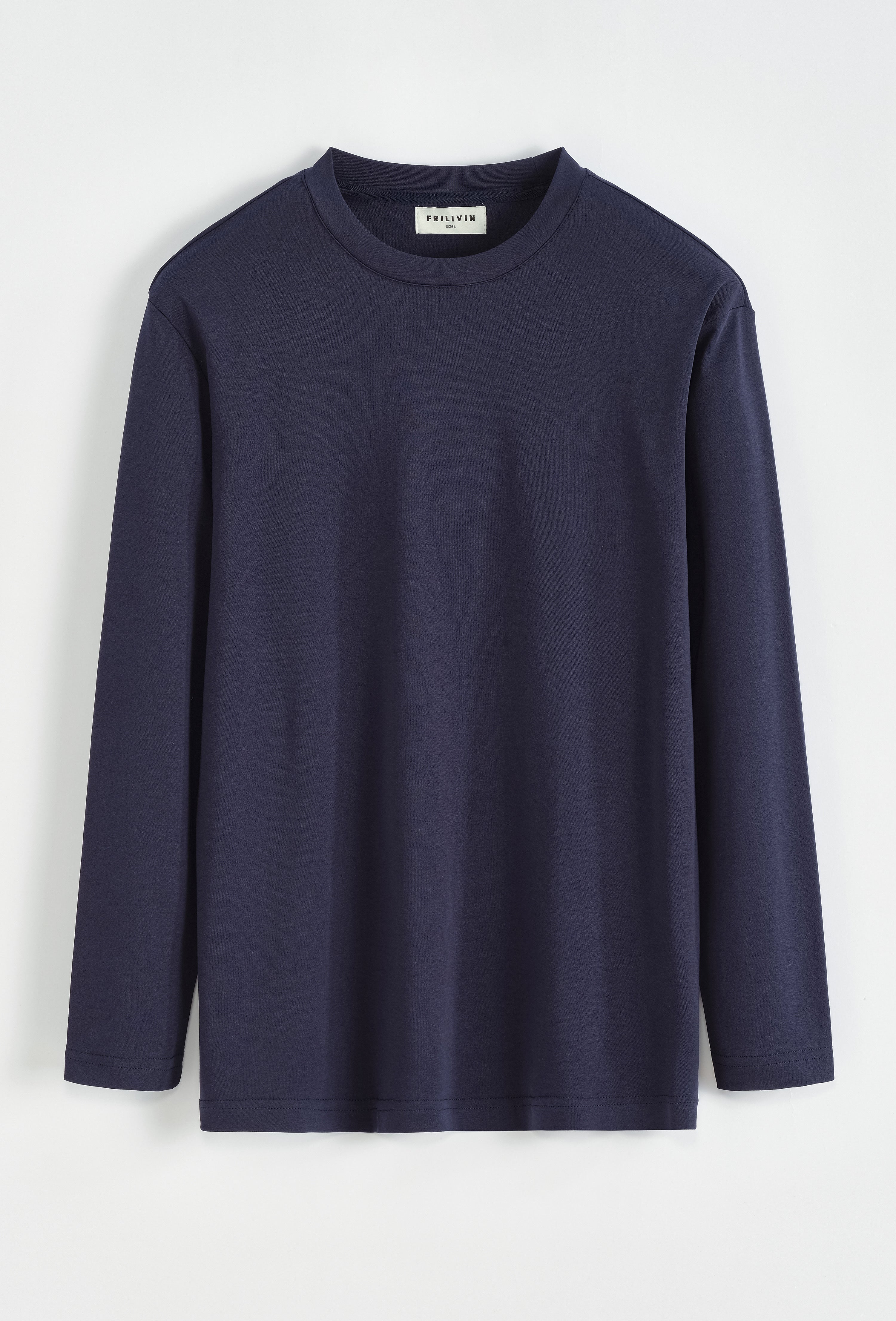 T-shirt manche longue bleu marine