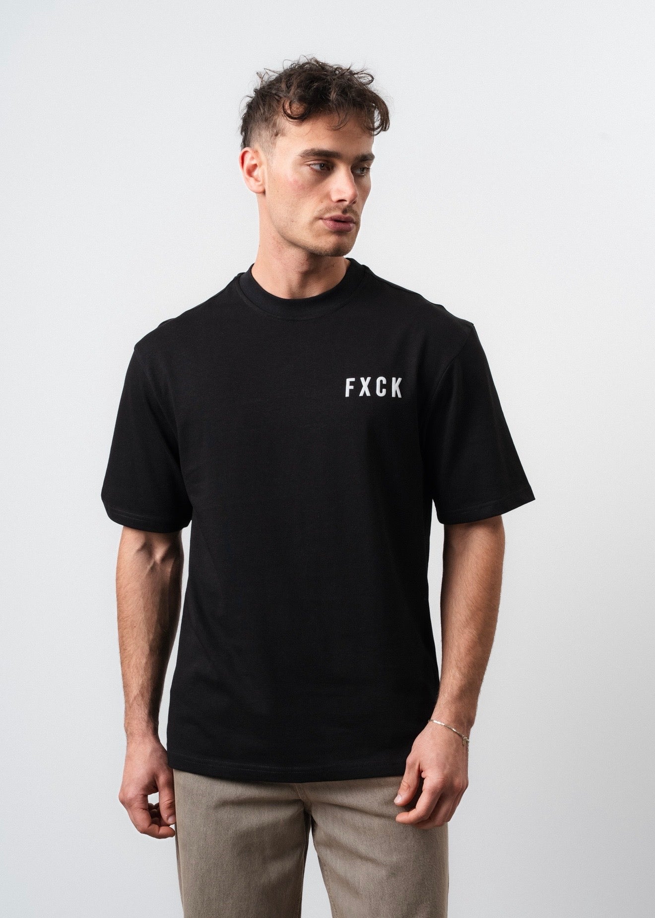 T-Shirt Fuck noir