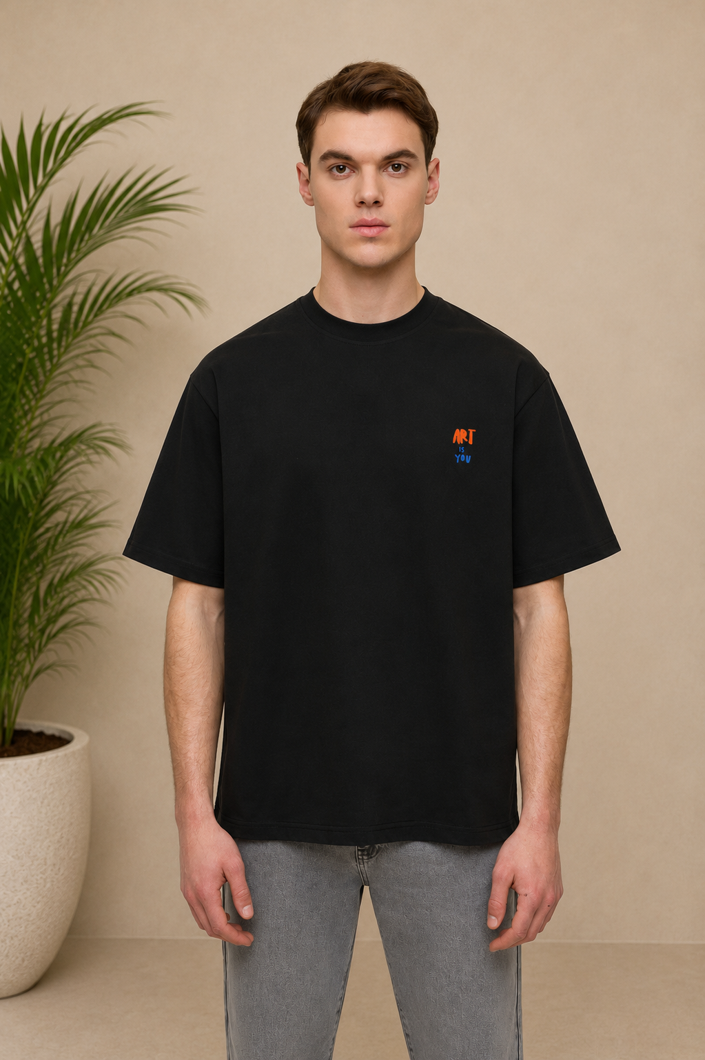 T-shirt Art is You noir