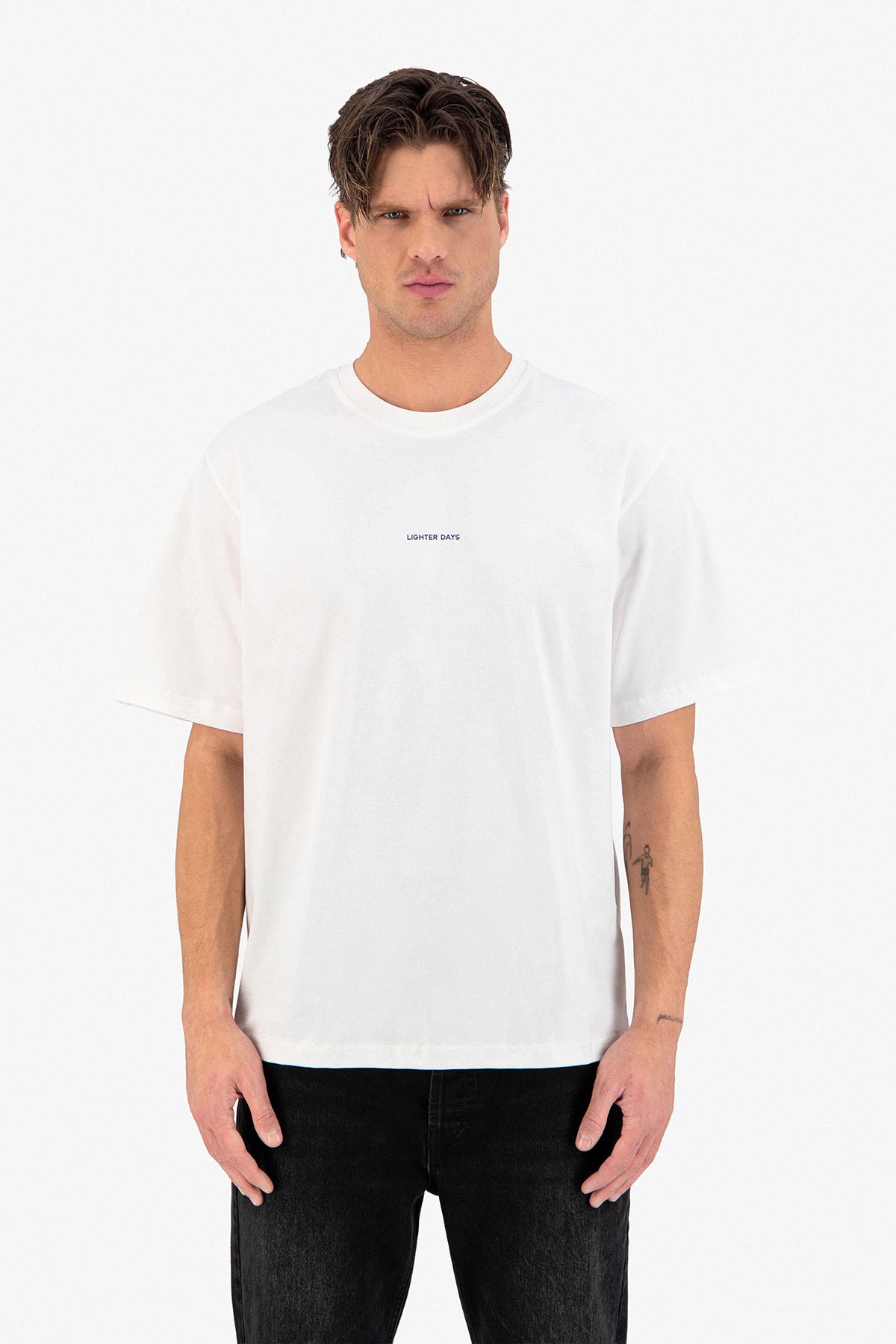 T-Shirt Lighter Days blanc