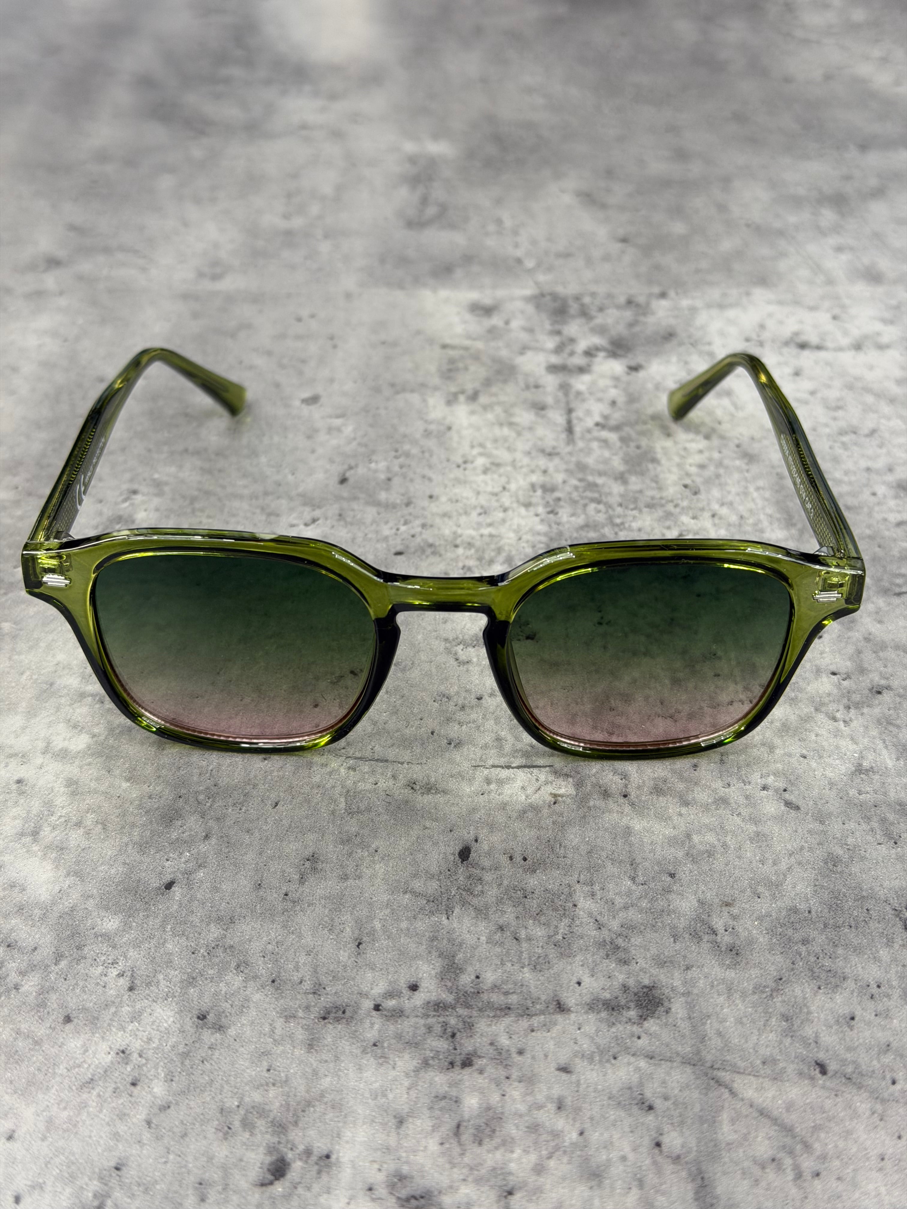 Lunette Dubaï kaki vert rose