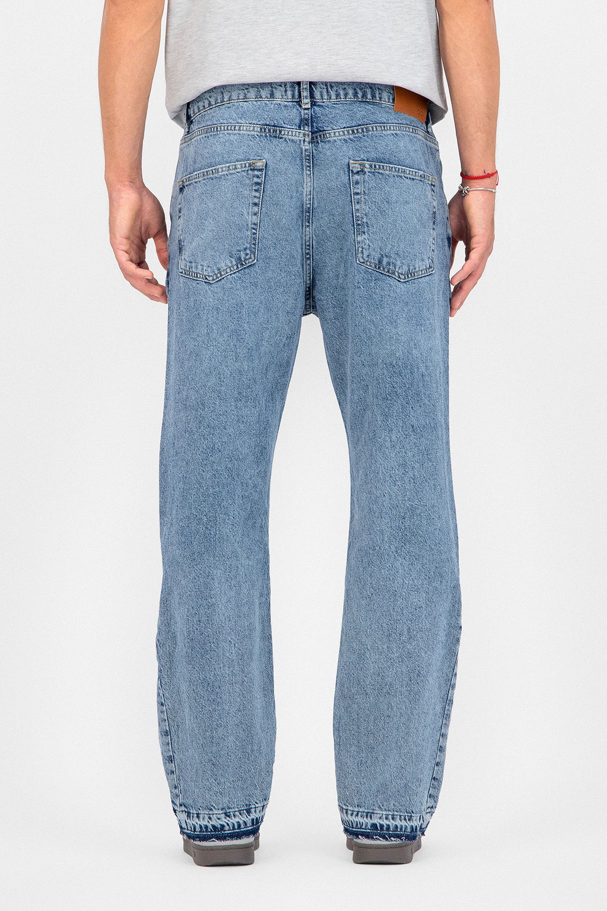 Jean évasé bleu