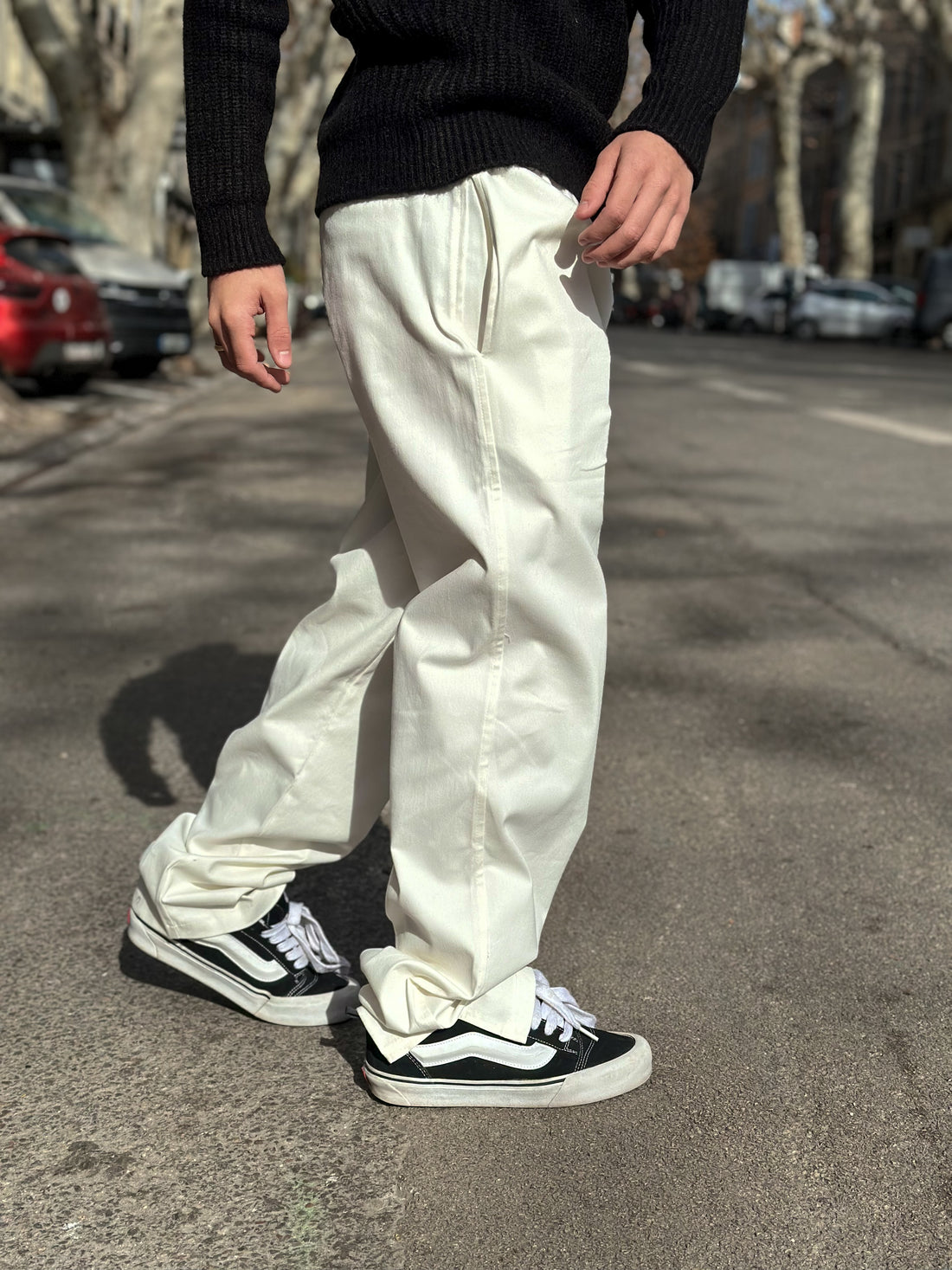 Pantalon CHESTER blanc