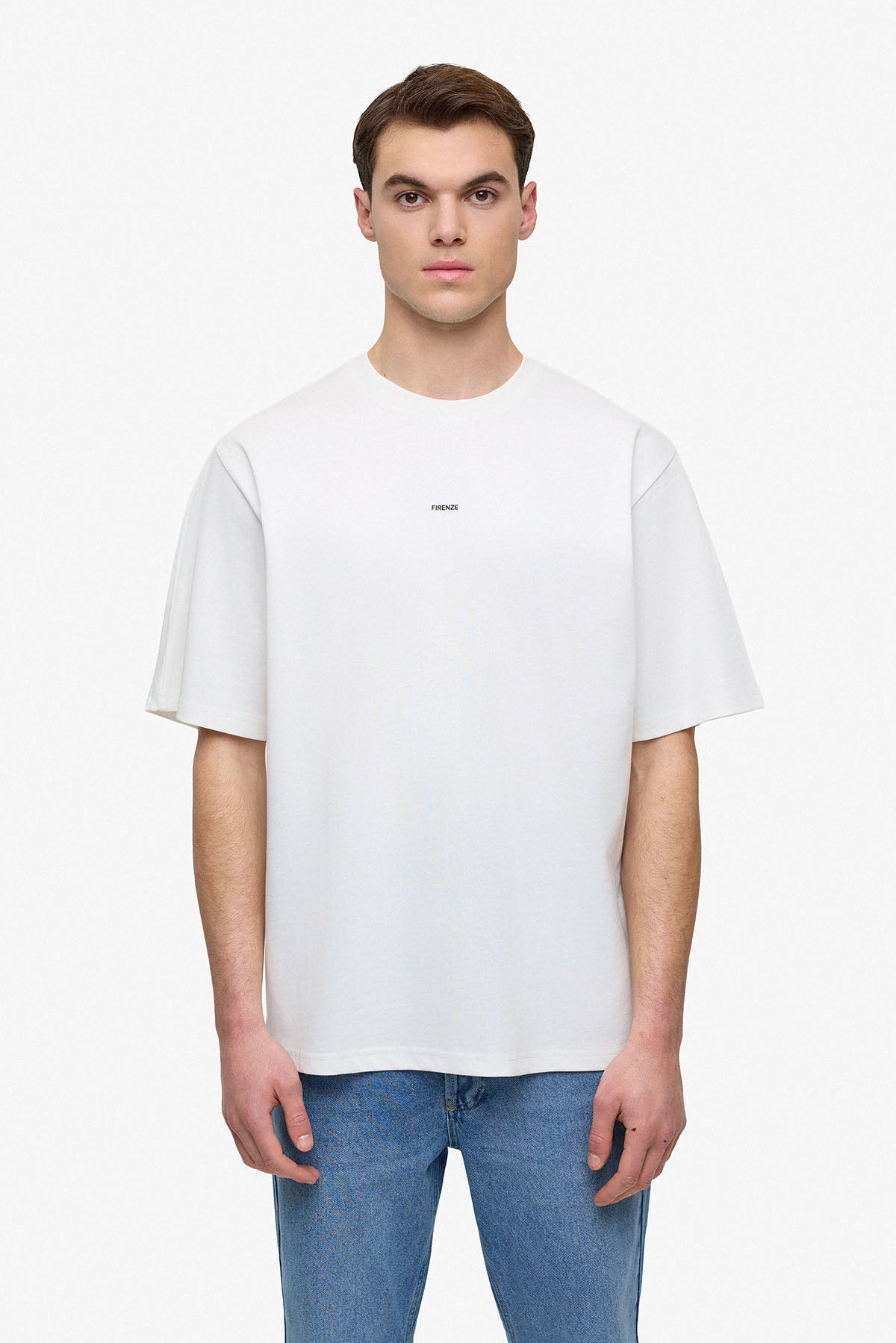 T-shirt Firenze blanc