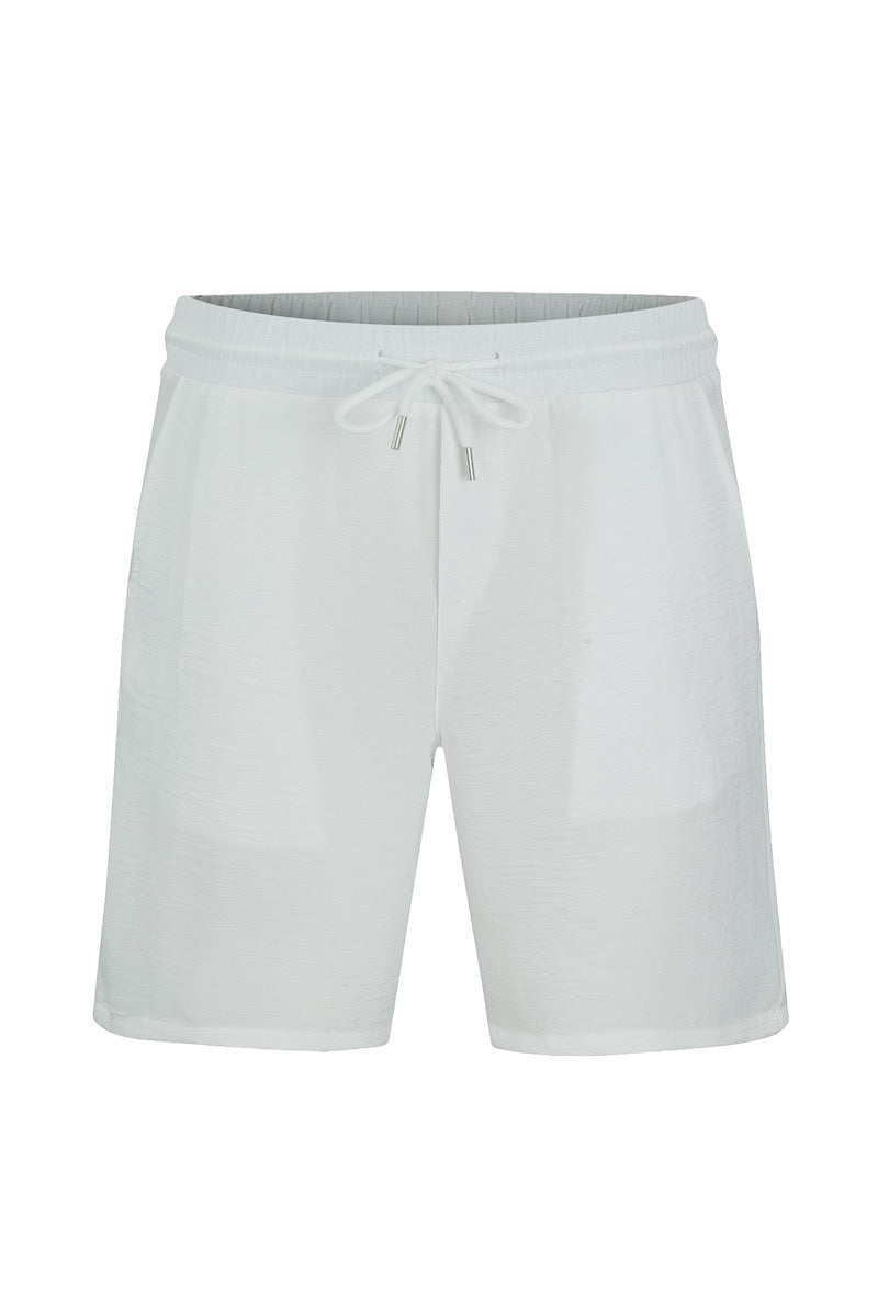 Ensemble Ibiza short chemise blanc
