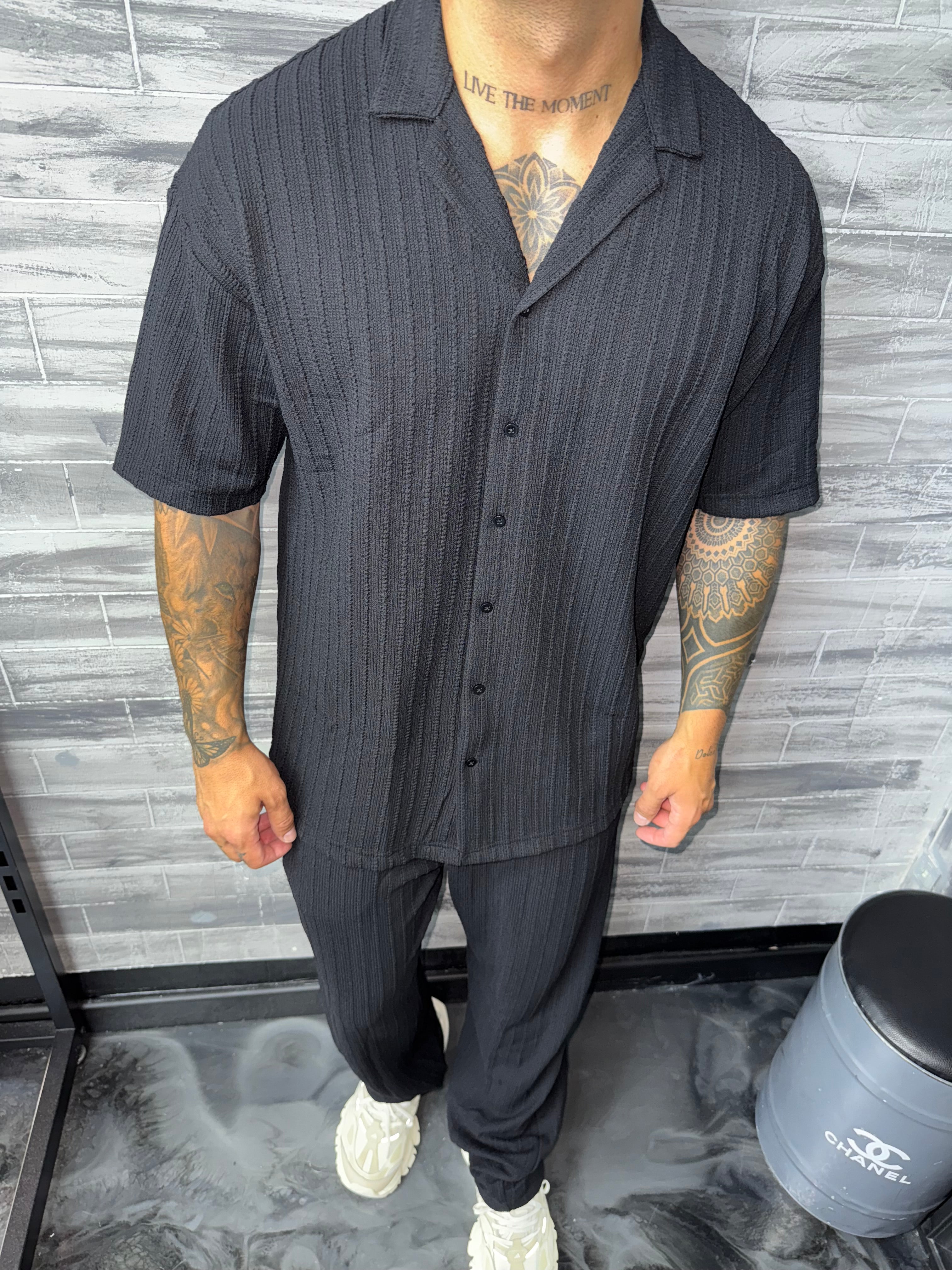 Chemise Palma noir