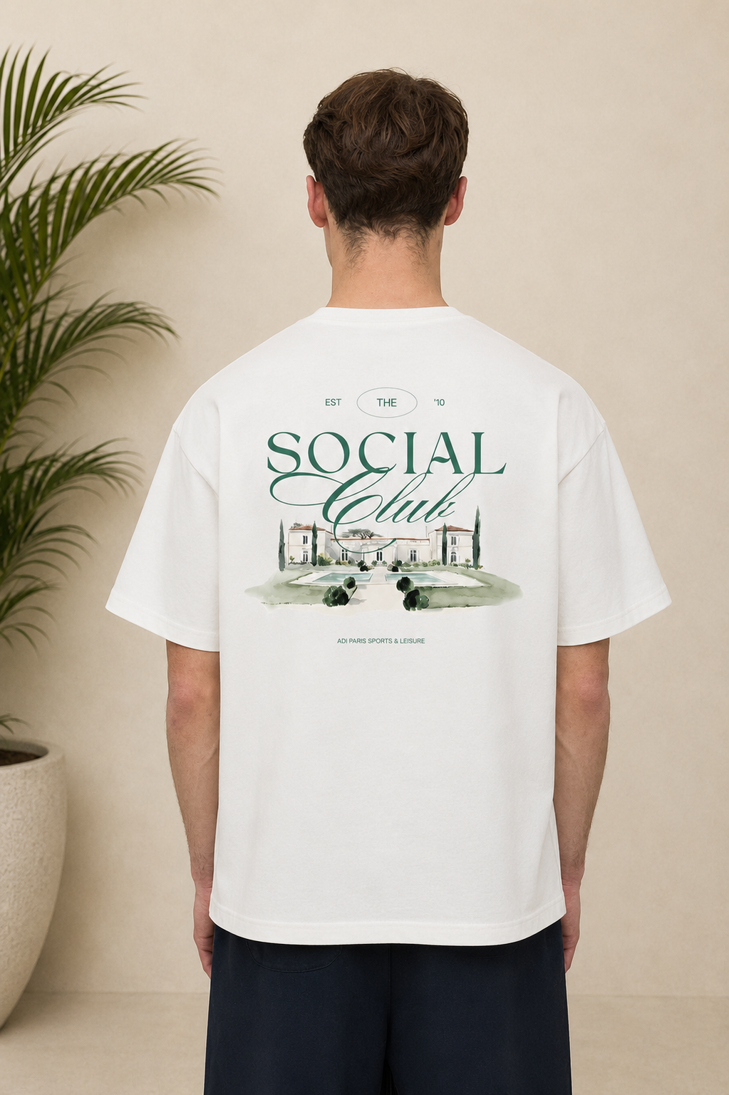 T-Shirt Social Club blanc
