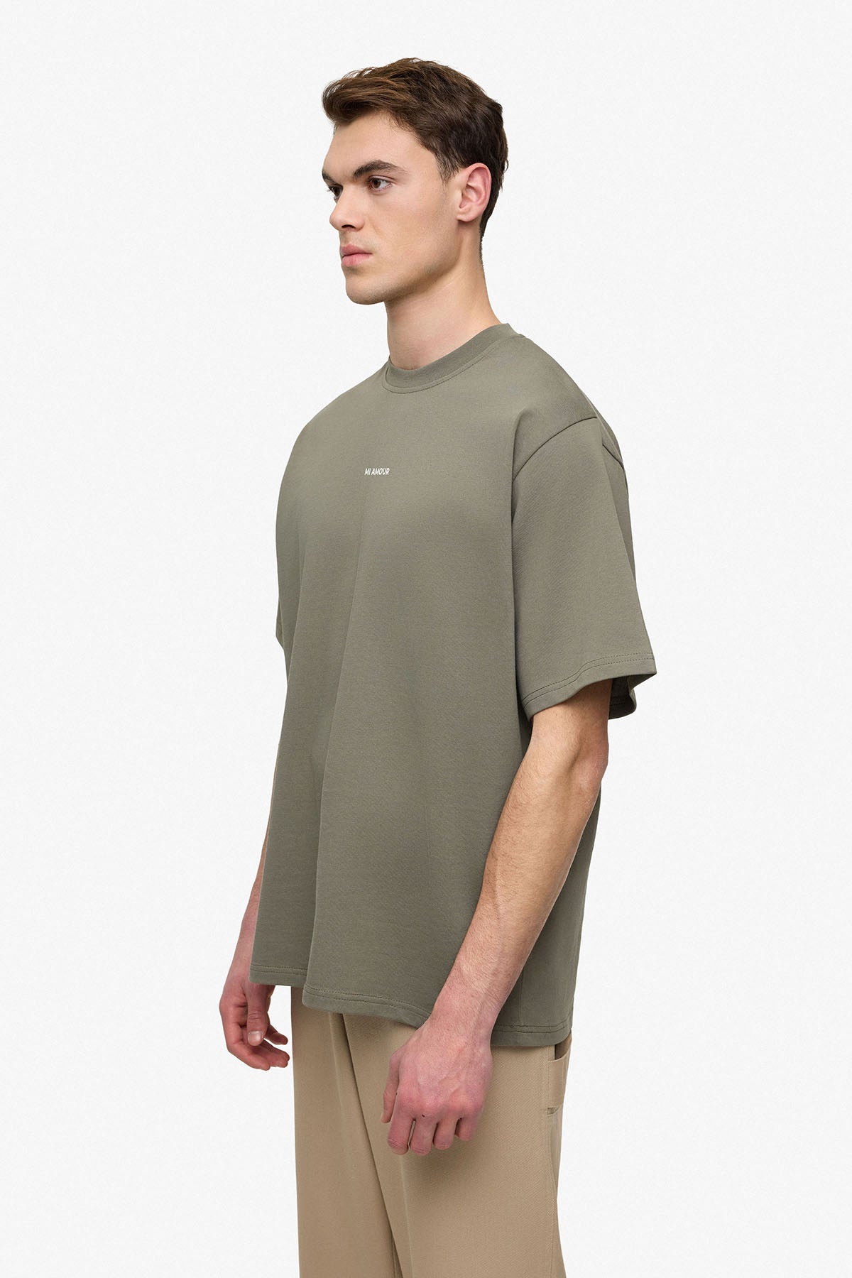 T-shirt Mi Amore kaki