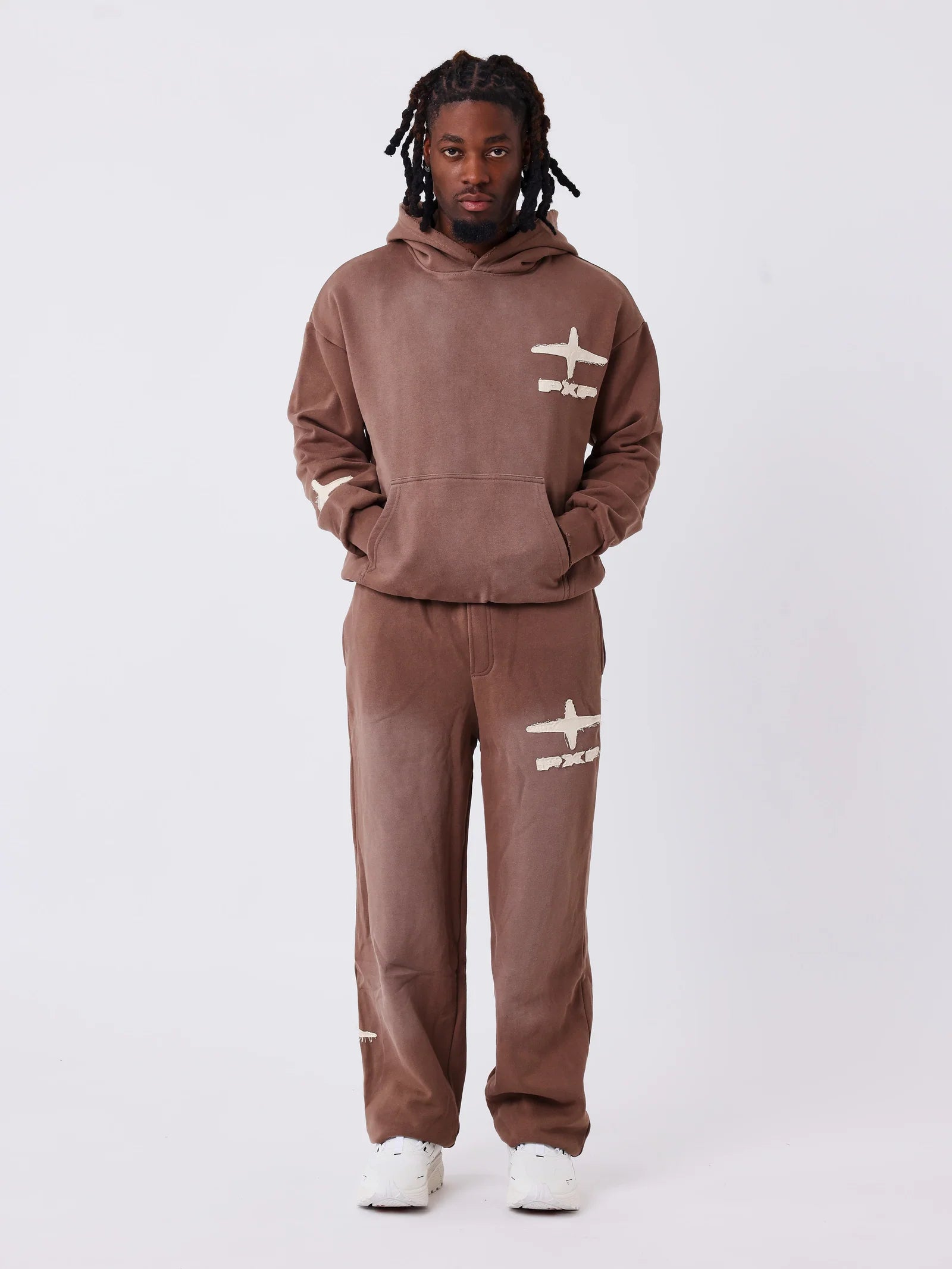 PXP - Sweat capuche Breakout marron