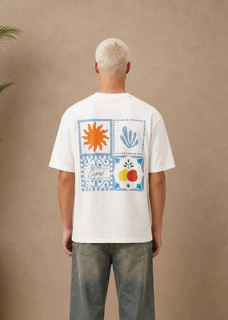 T-Shirt Capri blanc