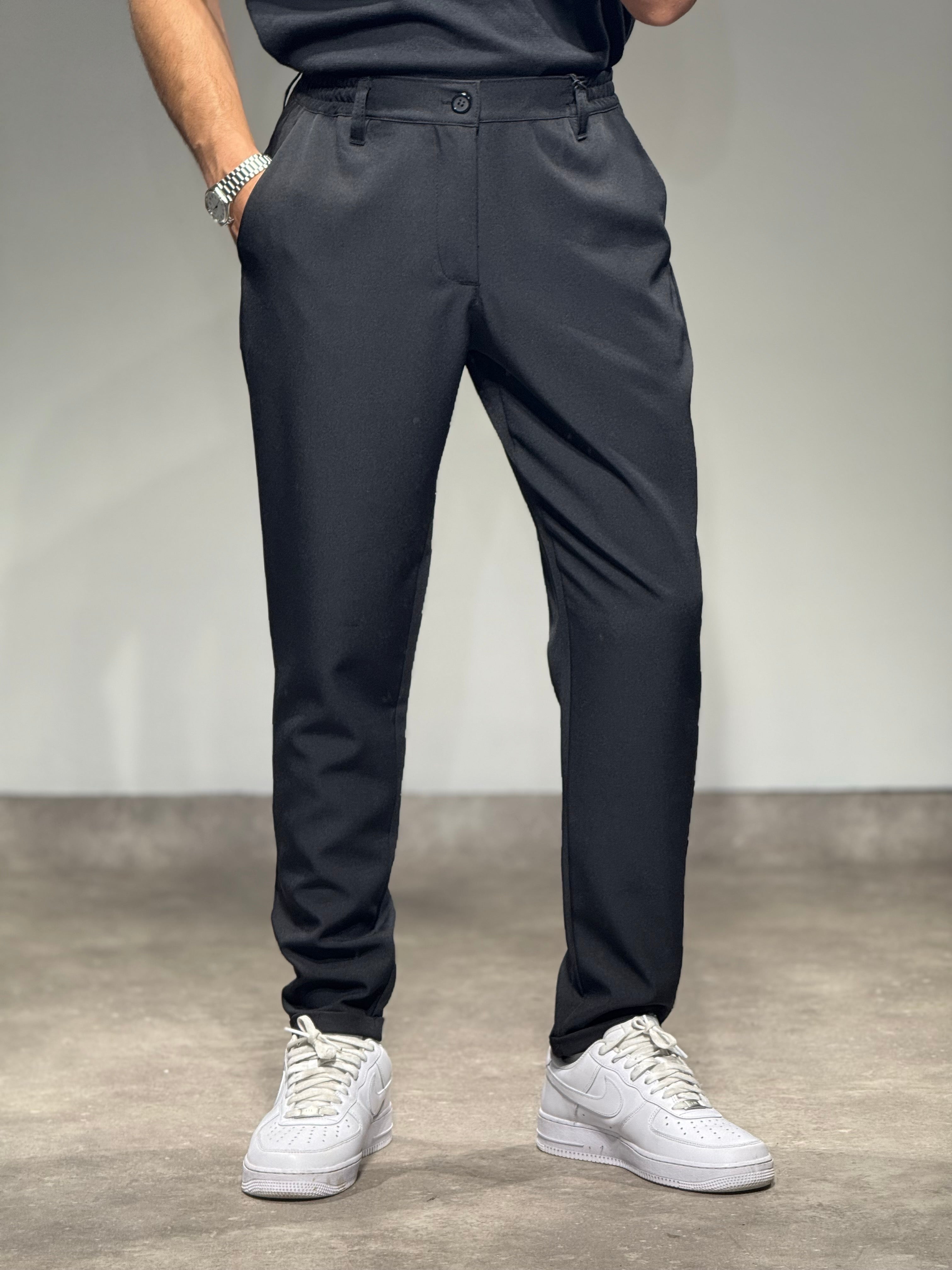 Pantalon pince noir