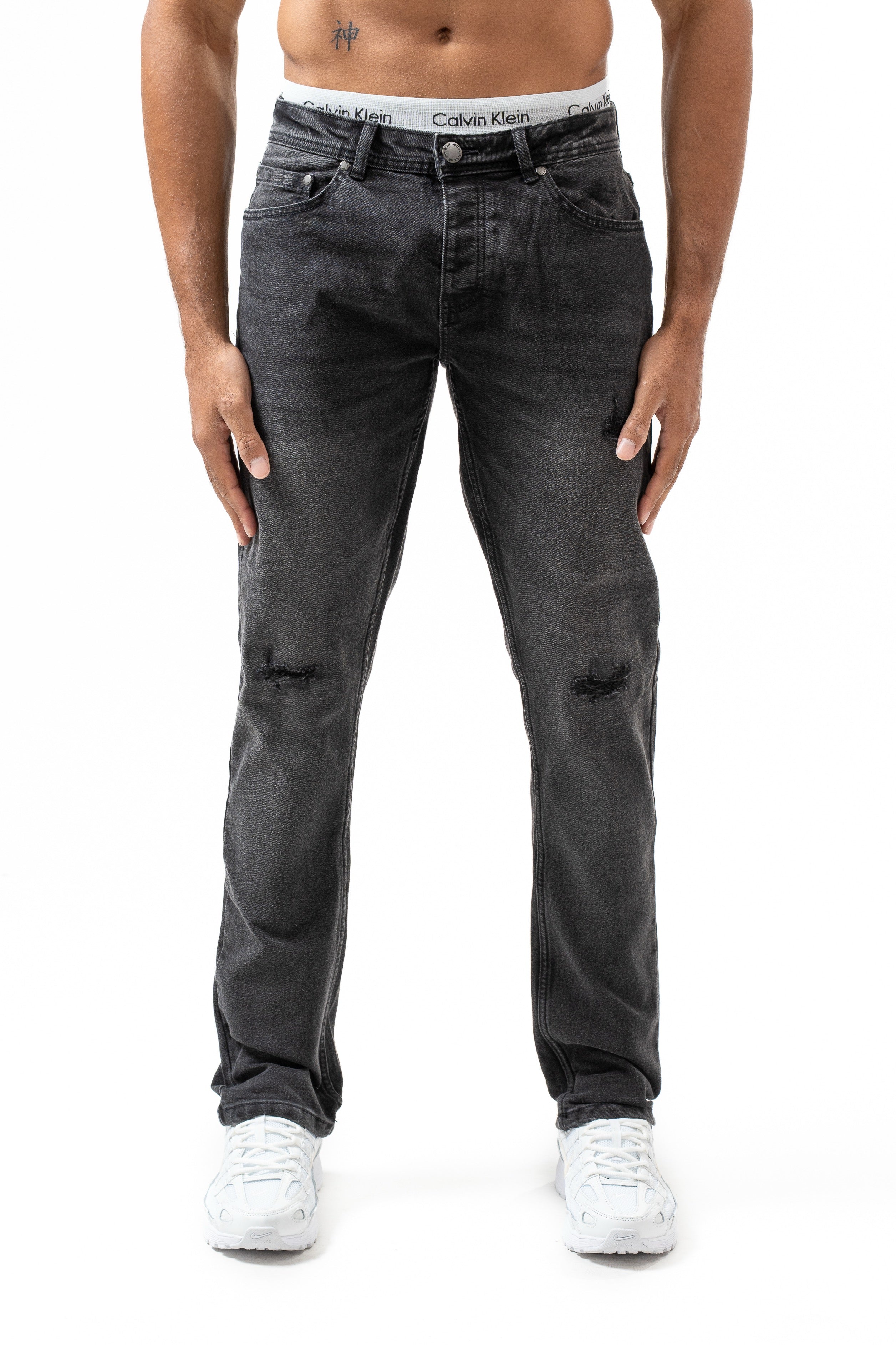 Jean Slim gris foncé