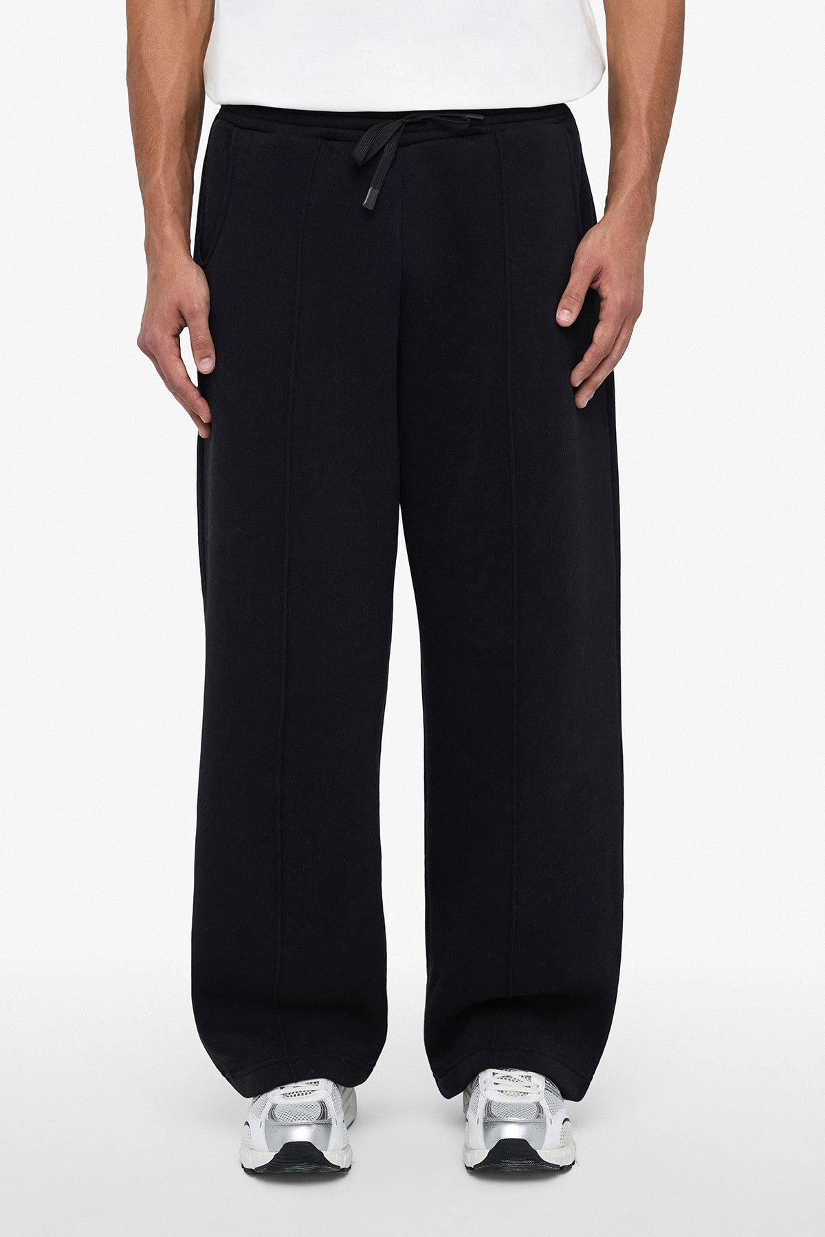 Pantalon jogging large noir