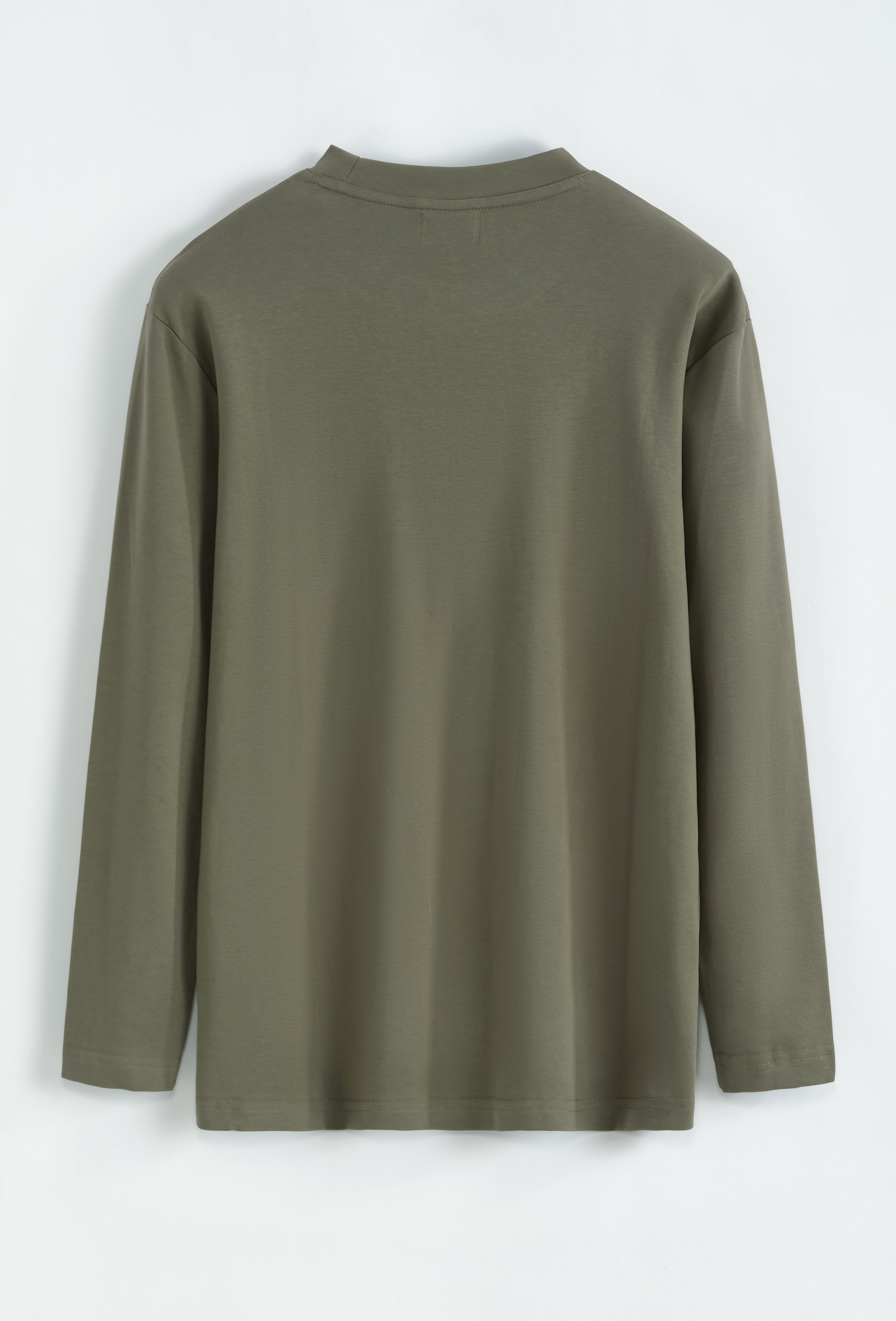 T-shirt manche longue kaki