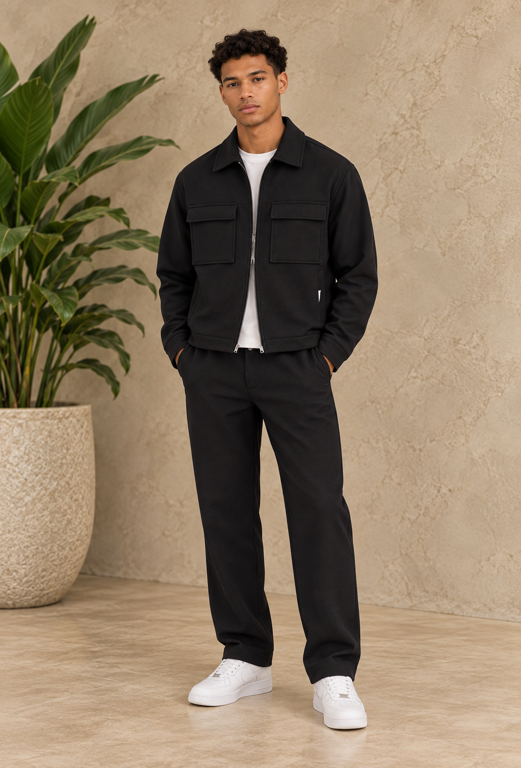 Ensemble cosy noir