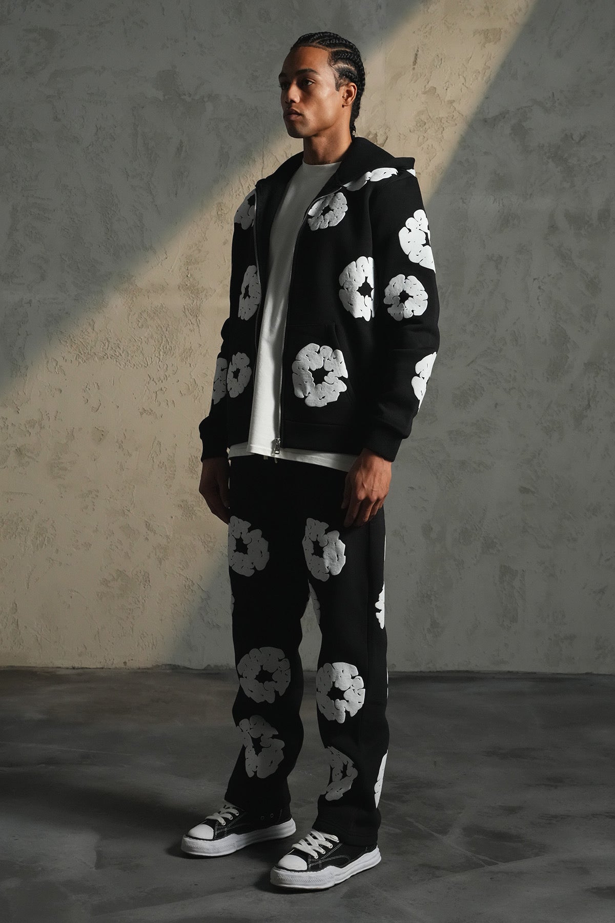 Ensemble veste Tears noir