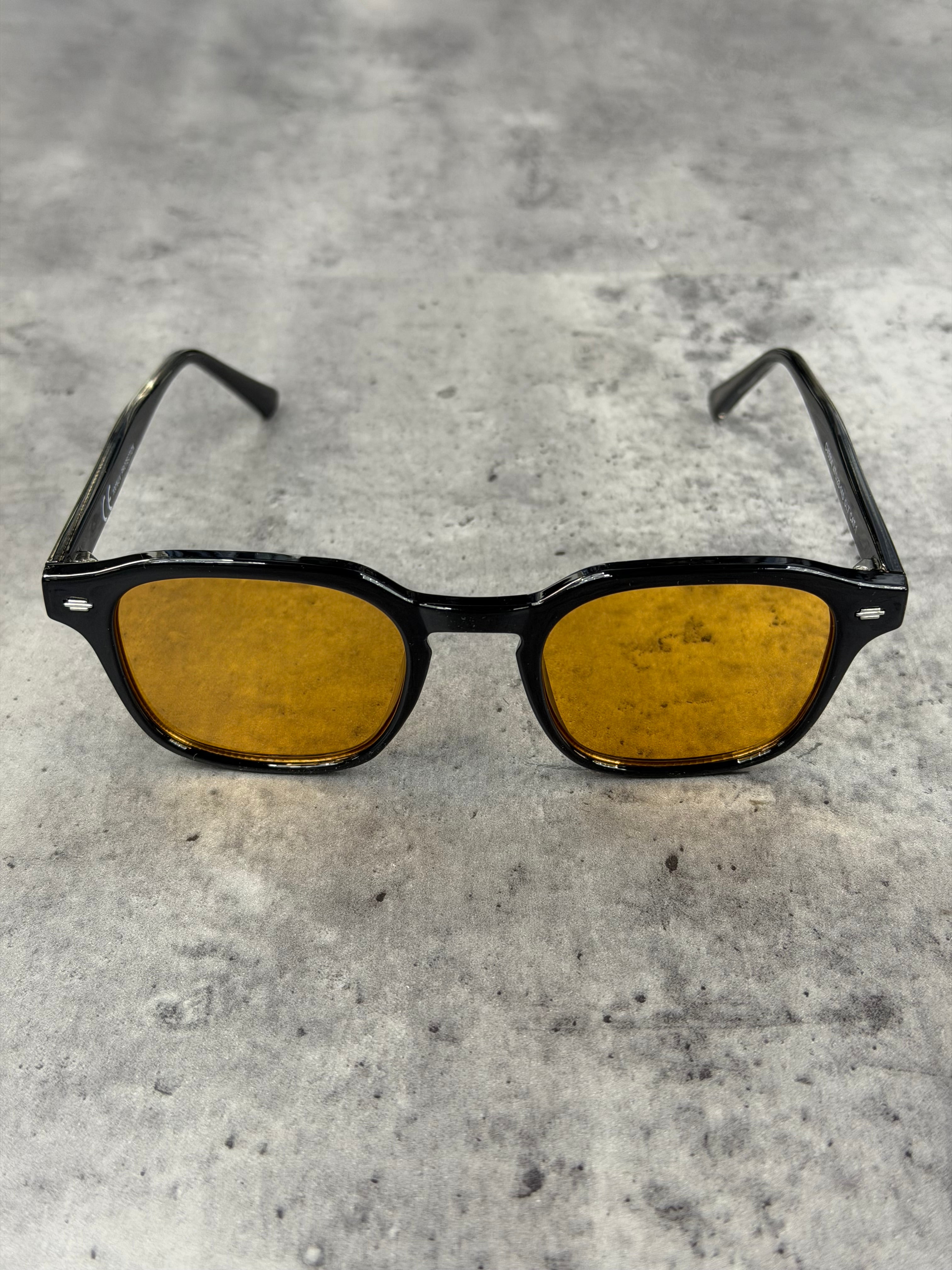 Lunette Dubaï noir orange
