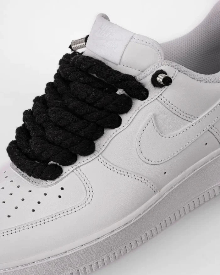 nike air force 1 rope black