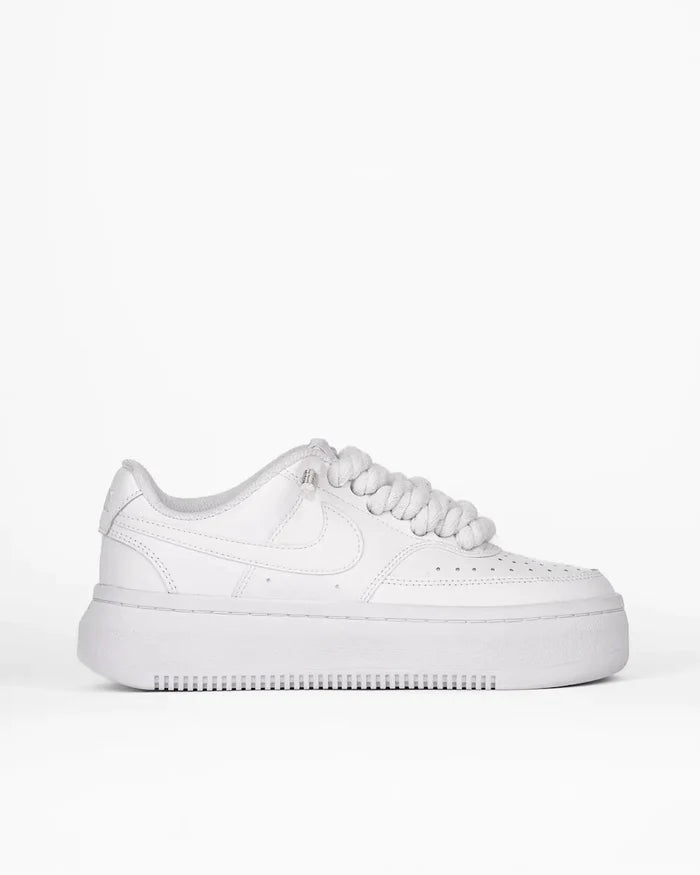 NIKE COURT VISION PLATFORM - ROPE WHITE