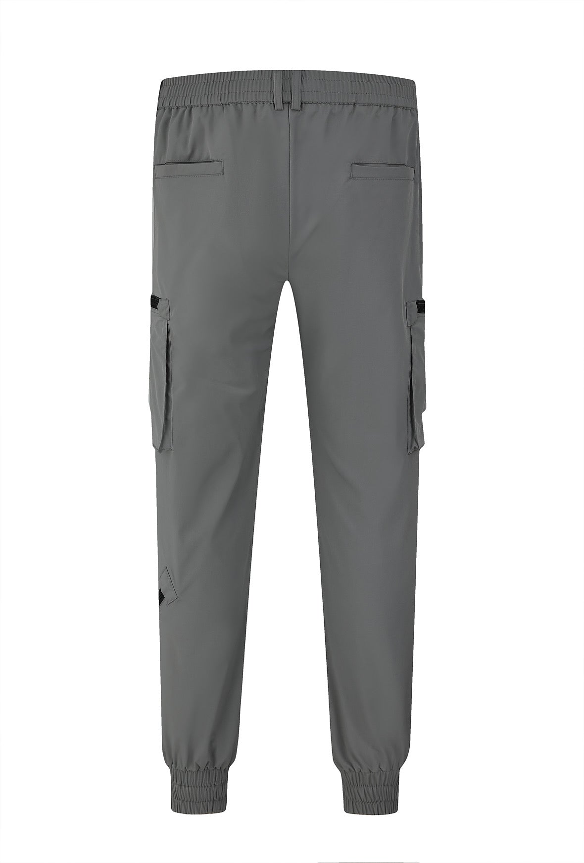 Cargo zip gris