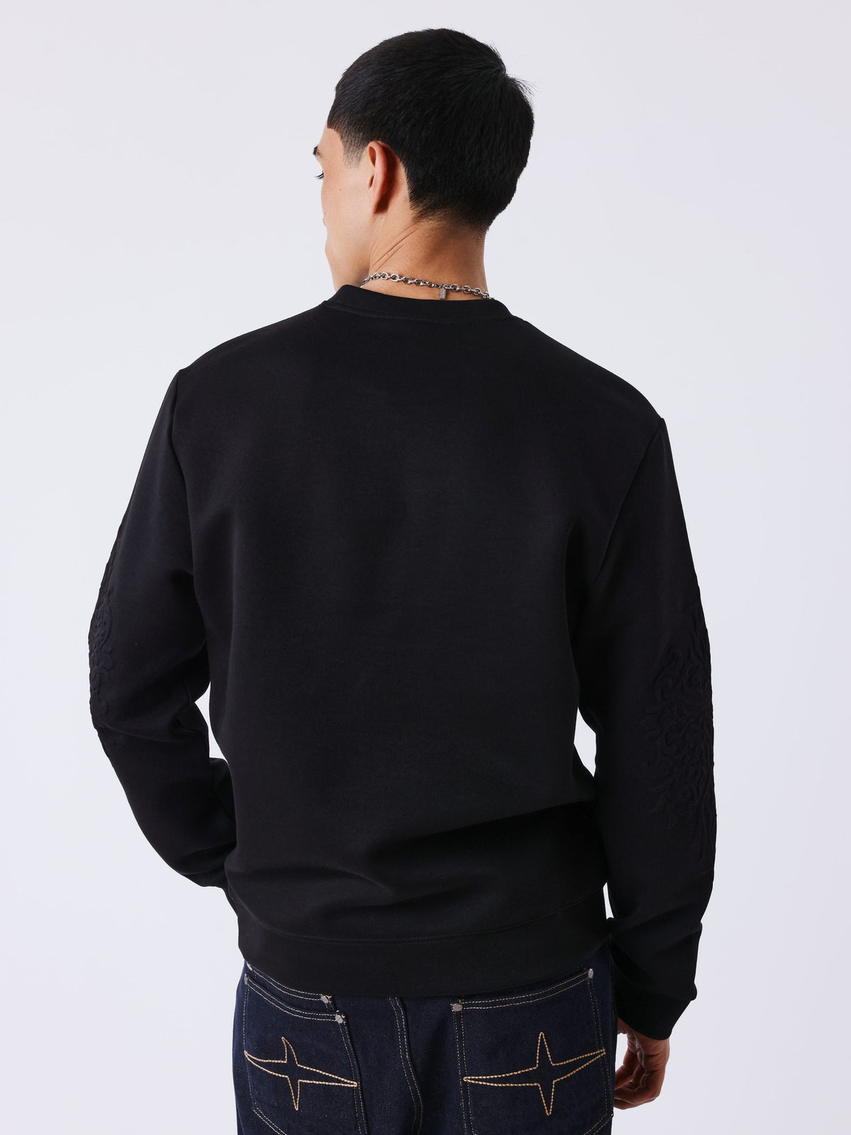 PXP -SWEAT LOGO BRODÉ NOIR