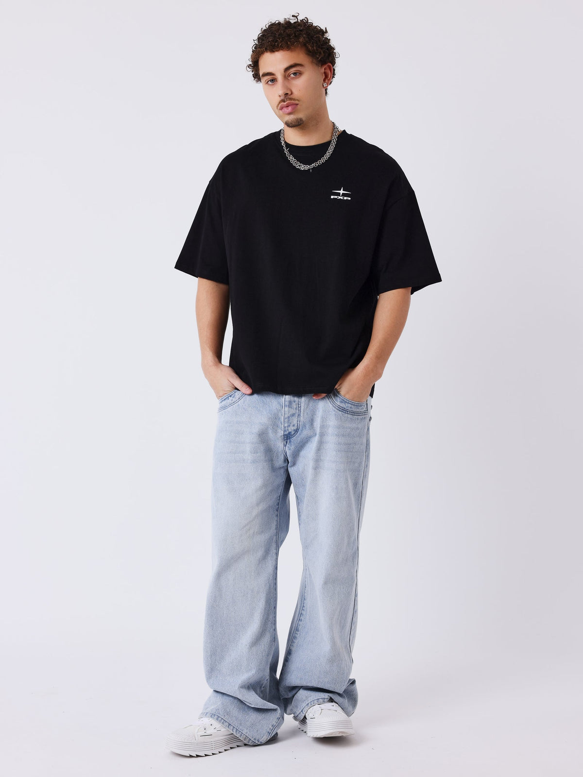 PXP - T-SHIRT BOXY ESSENTIAL NOIR CHANGE THE GAME