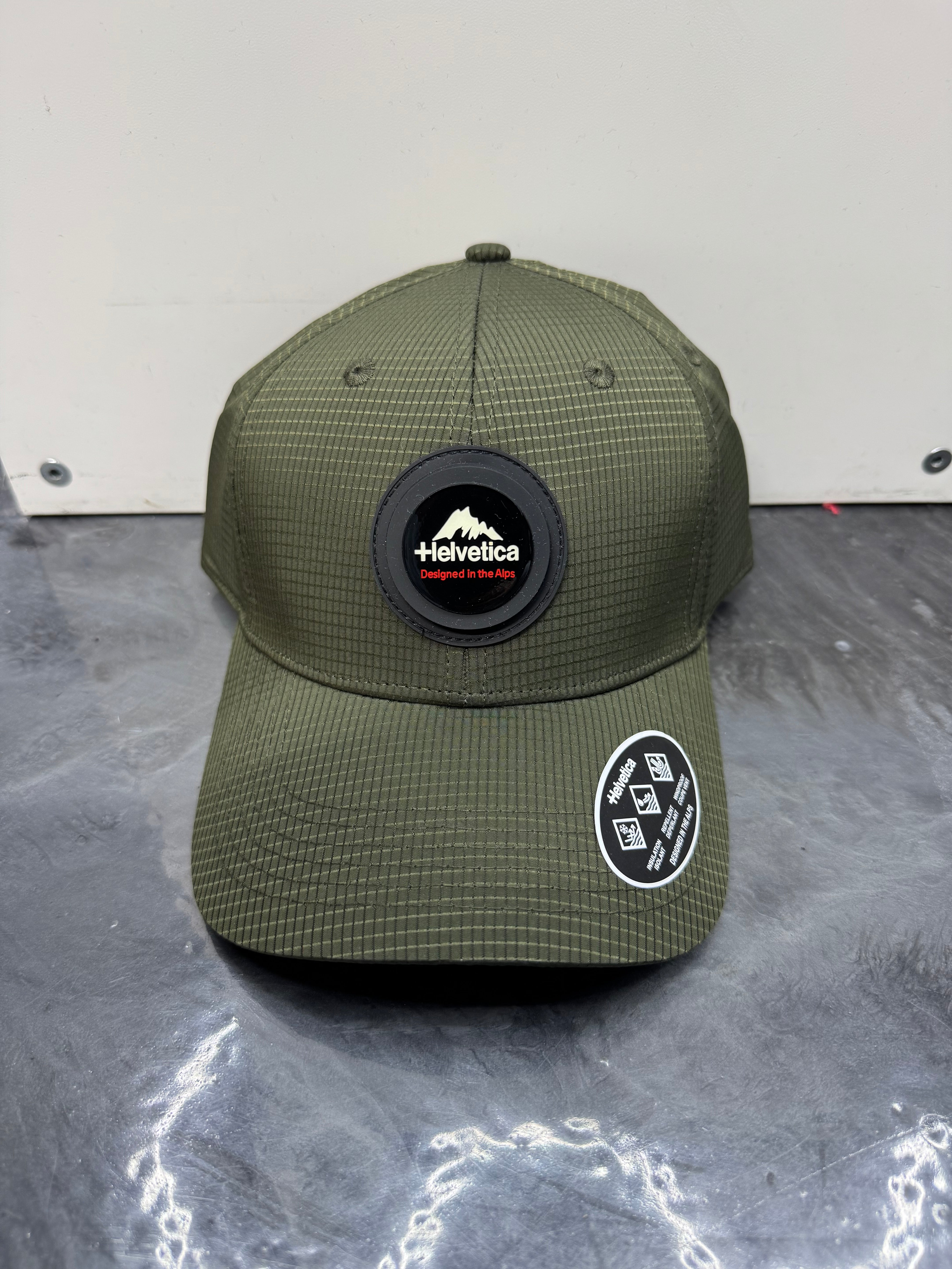 Helvetica - Casquette Frotz kaki