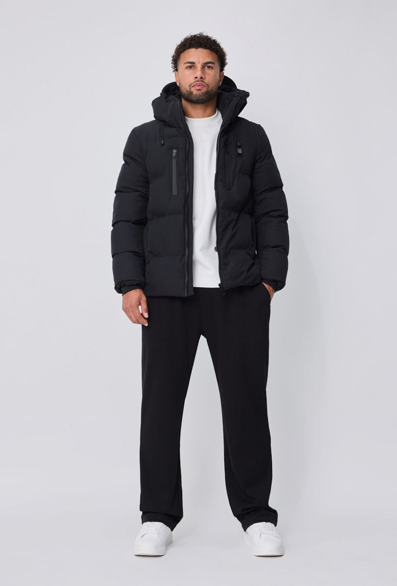 Doudoune chauffante noir