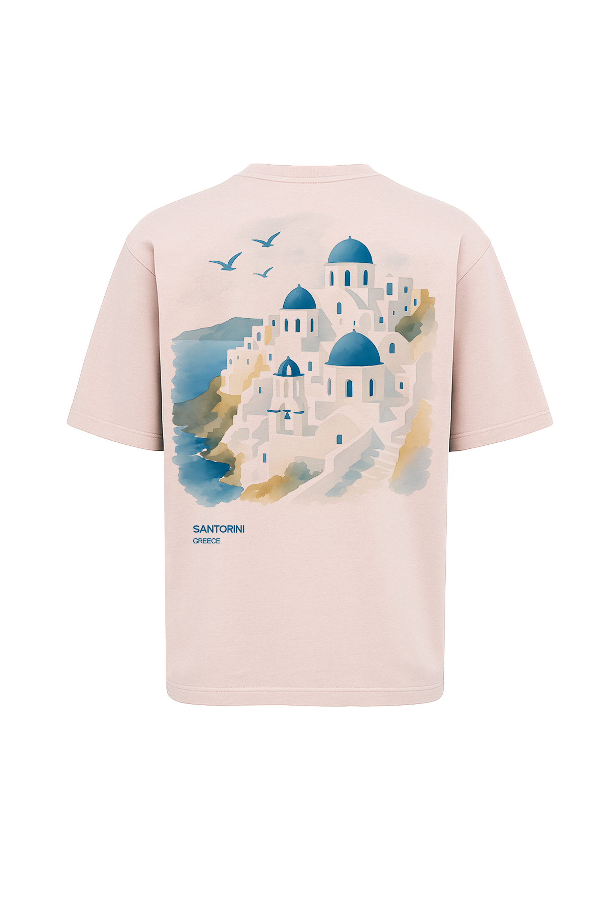 T-shirt Santorin rose