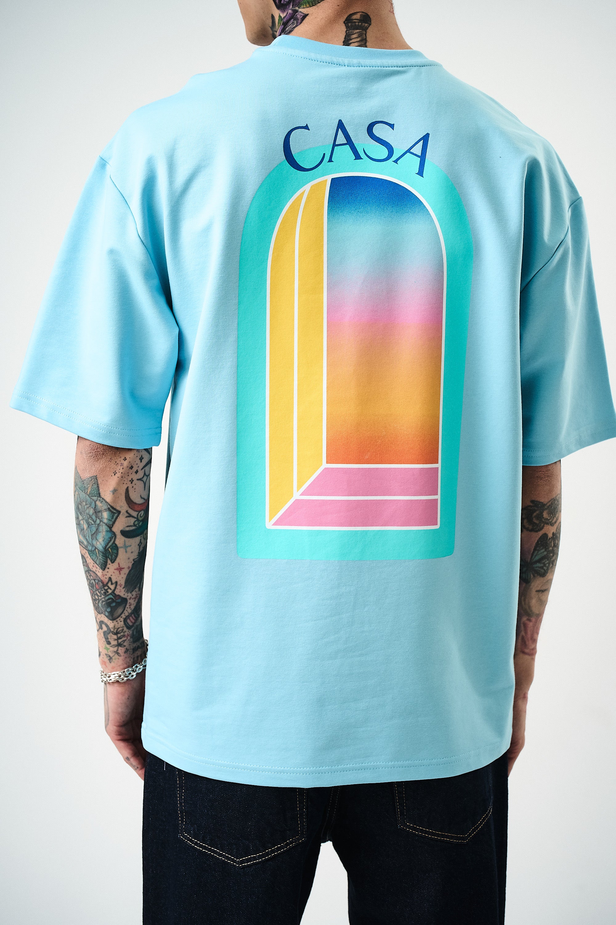 T-shirt Casa bleu