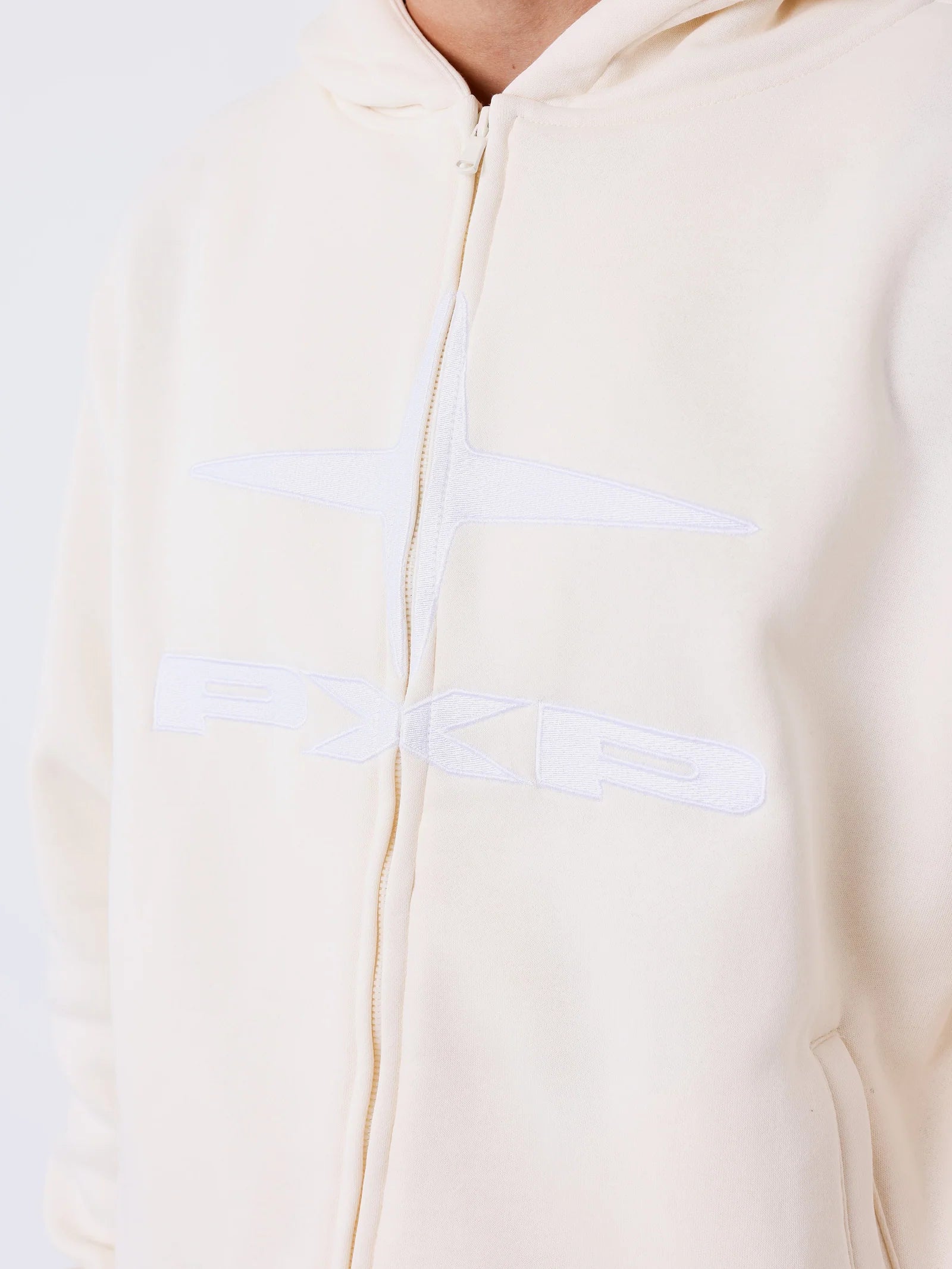 PXP - Veste capuche essentials ivoire