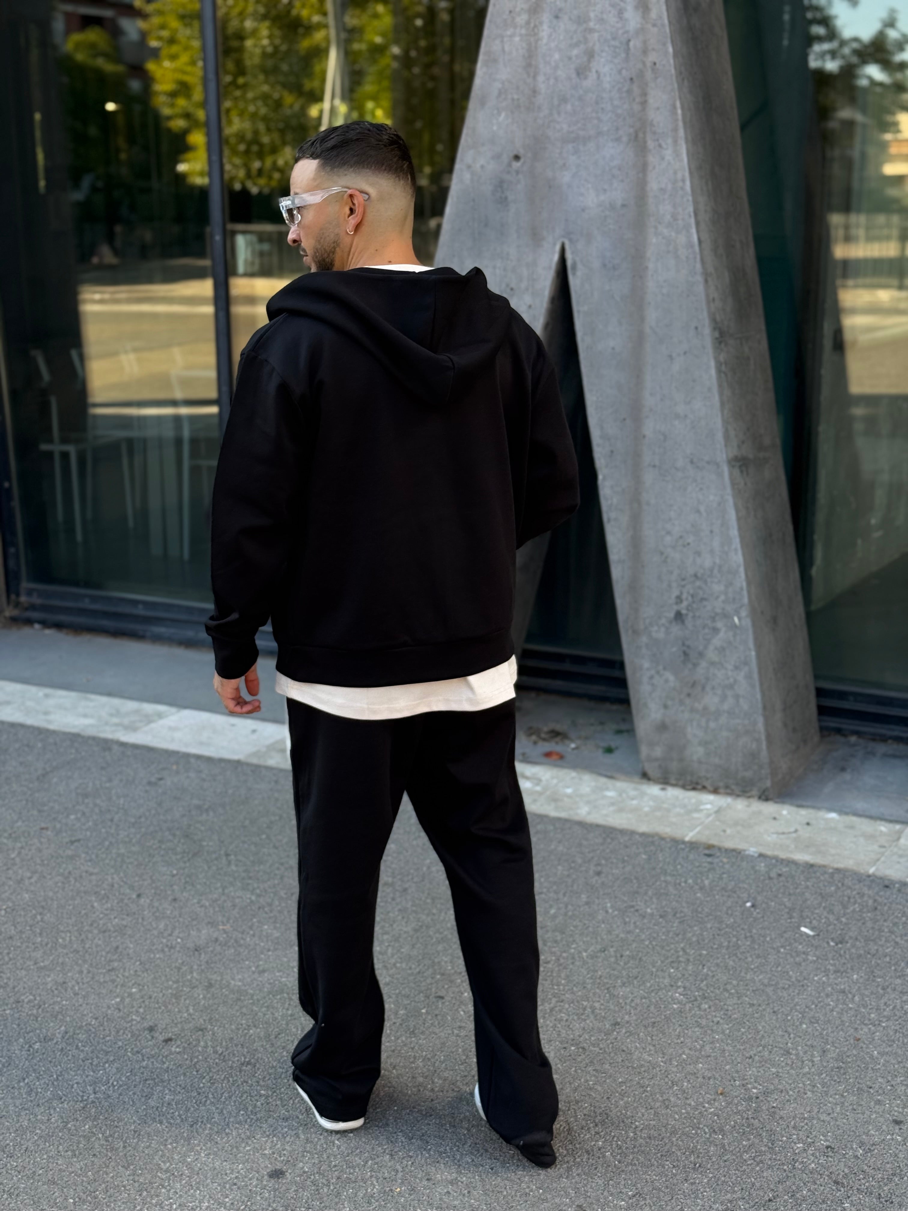 Ensemble survêtement noir trèfle