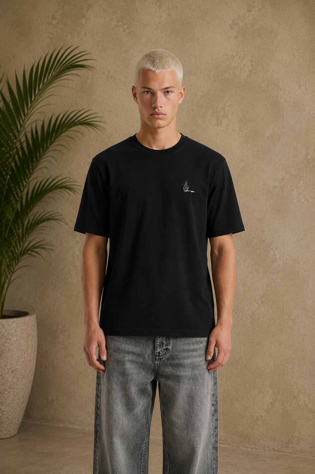 T-Shirt Be Different noir