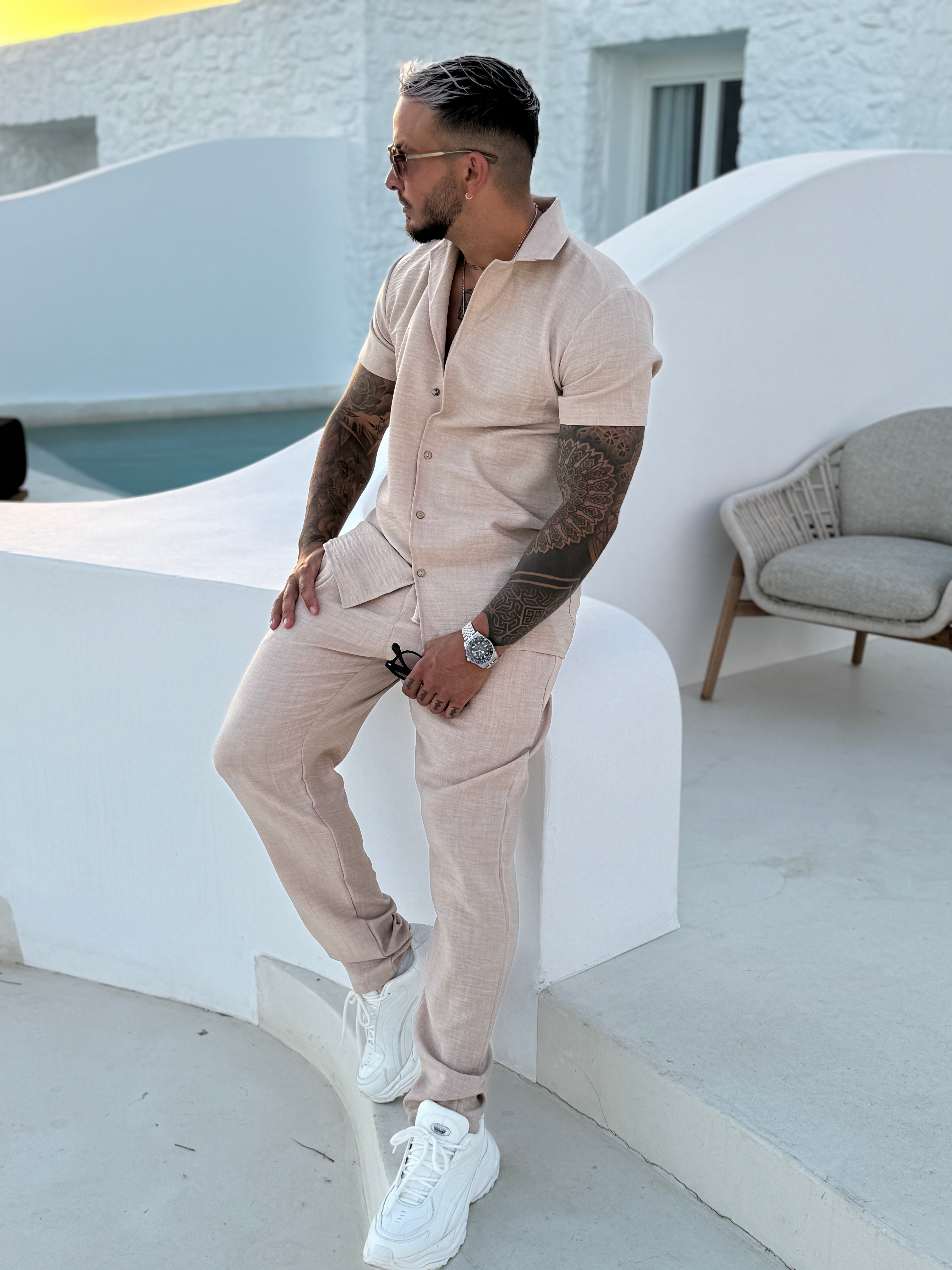 Ensemble Ibiza Lin beige