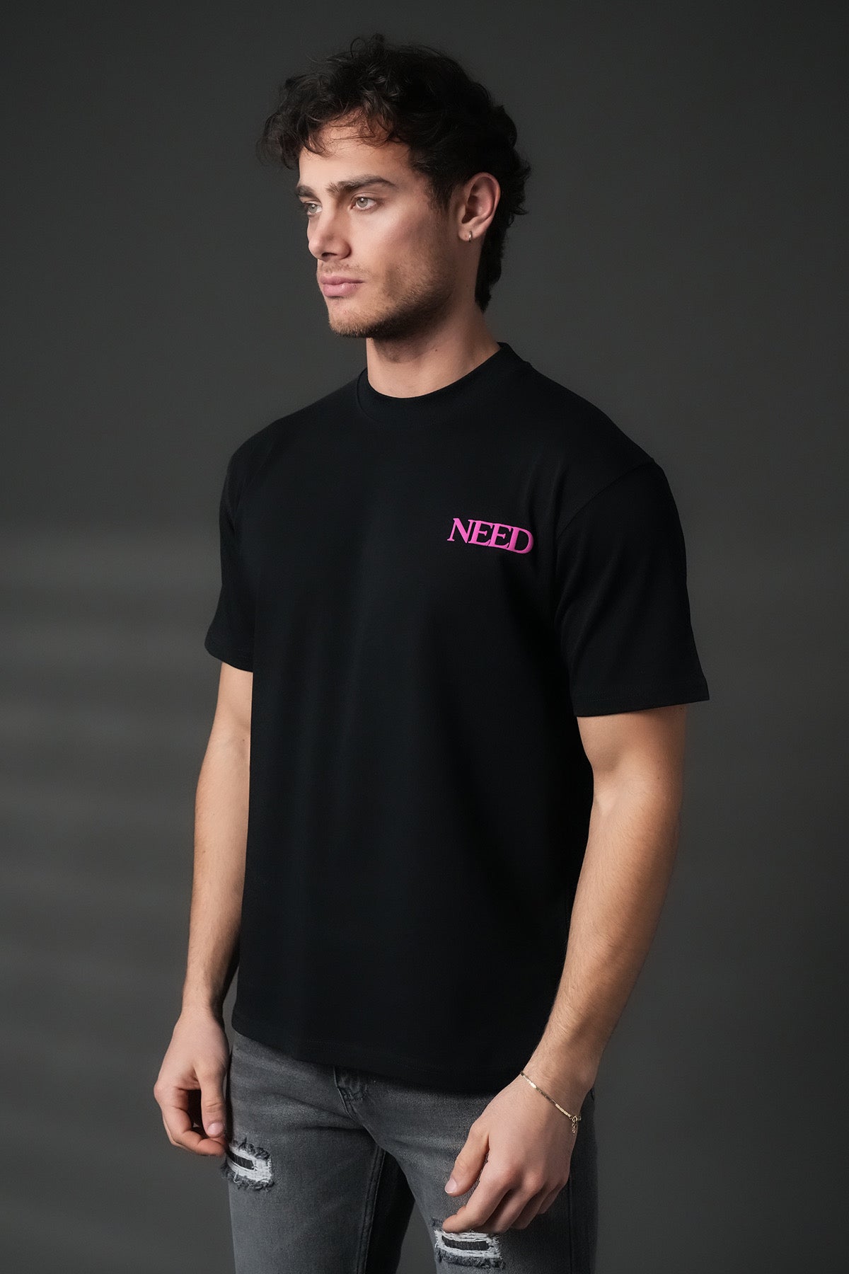T-Shirt Need noir