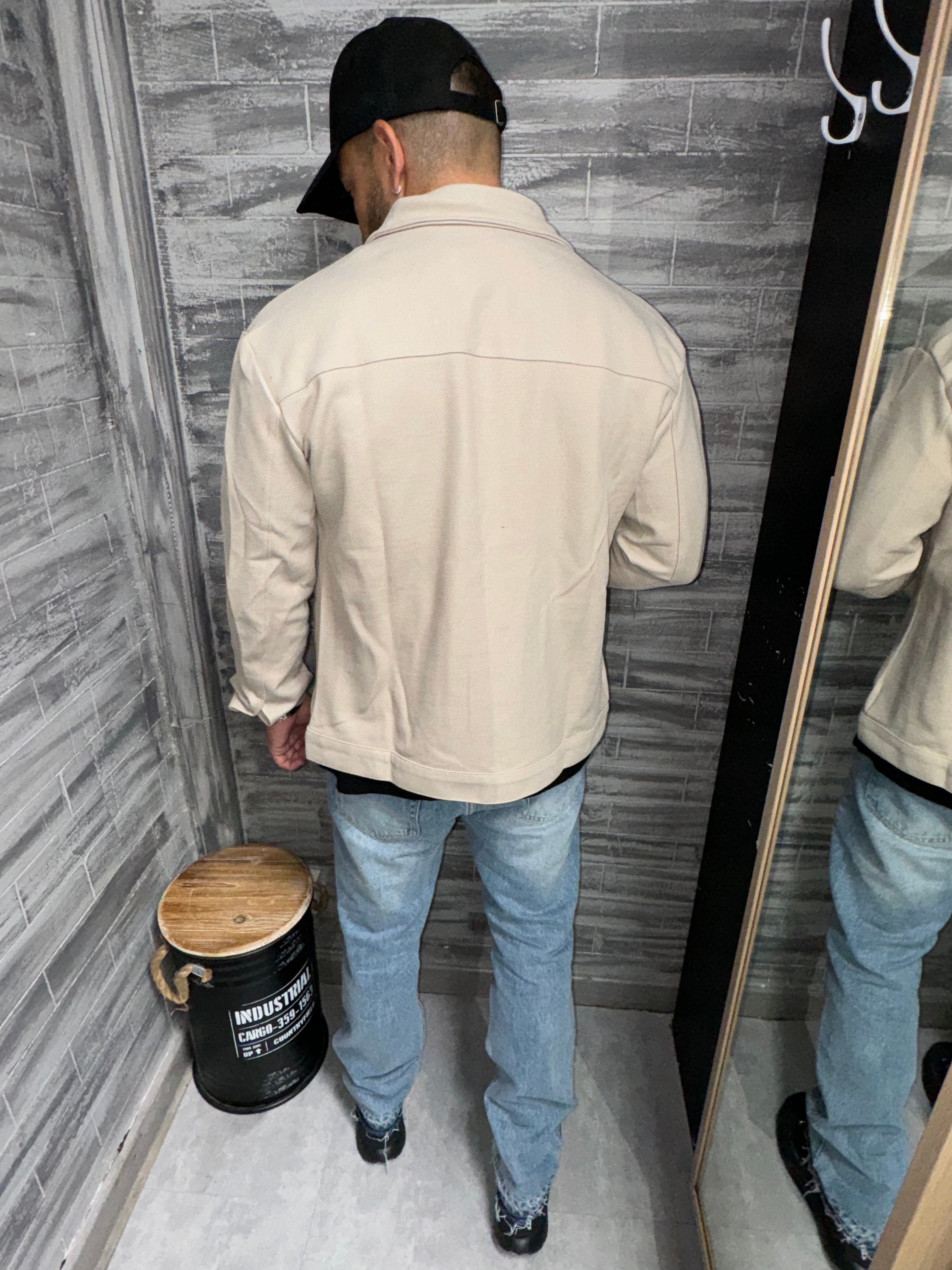 Surchemise beige