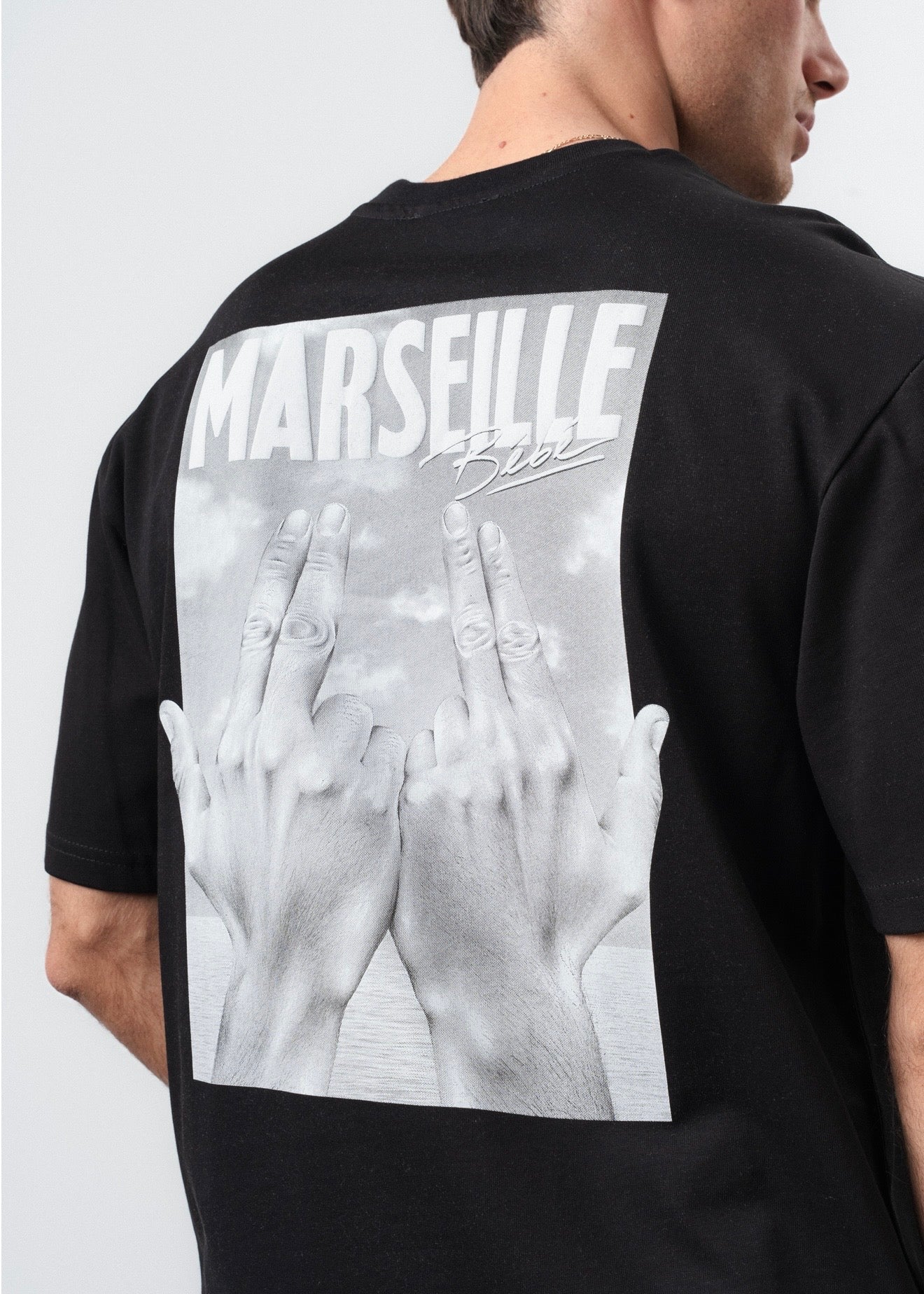 T-Shirt Marseille Jul noir