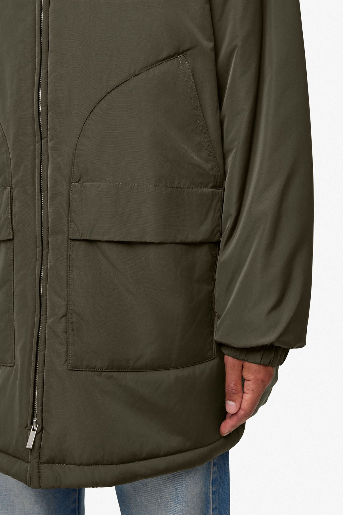 Parka doudoune Work-in kaki