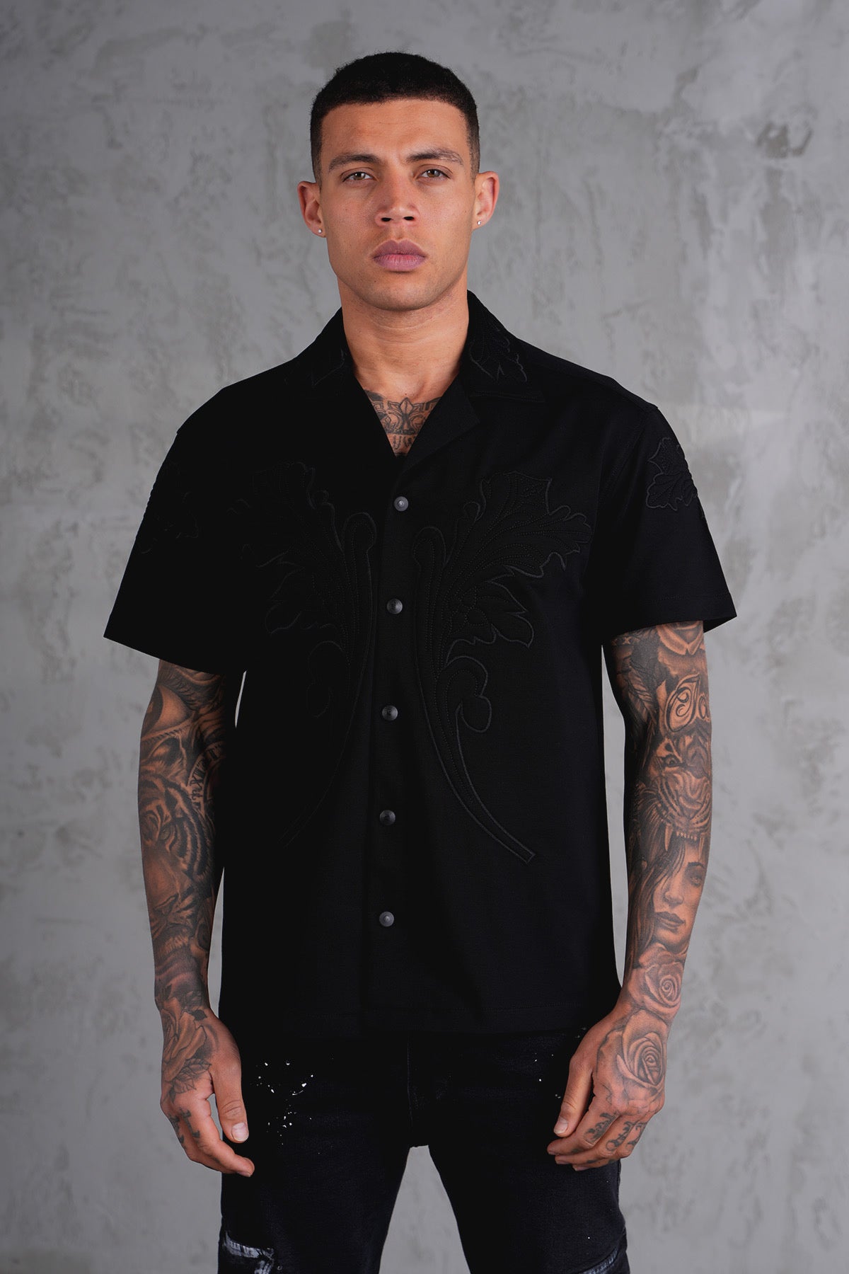 Chemise Treffle noir