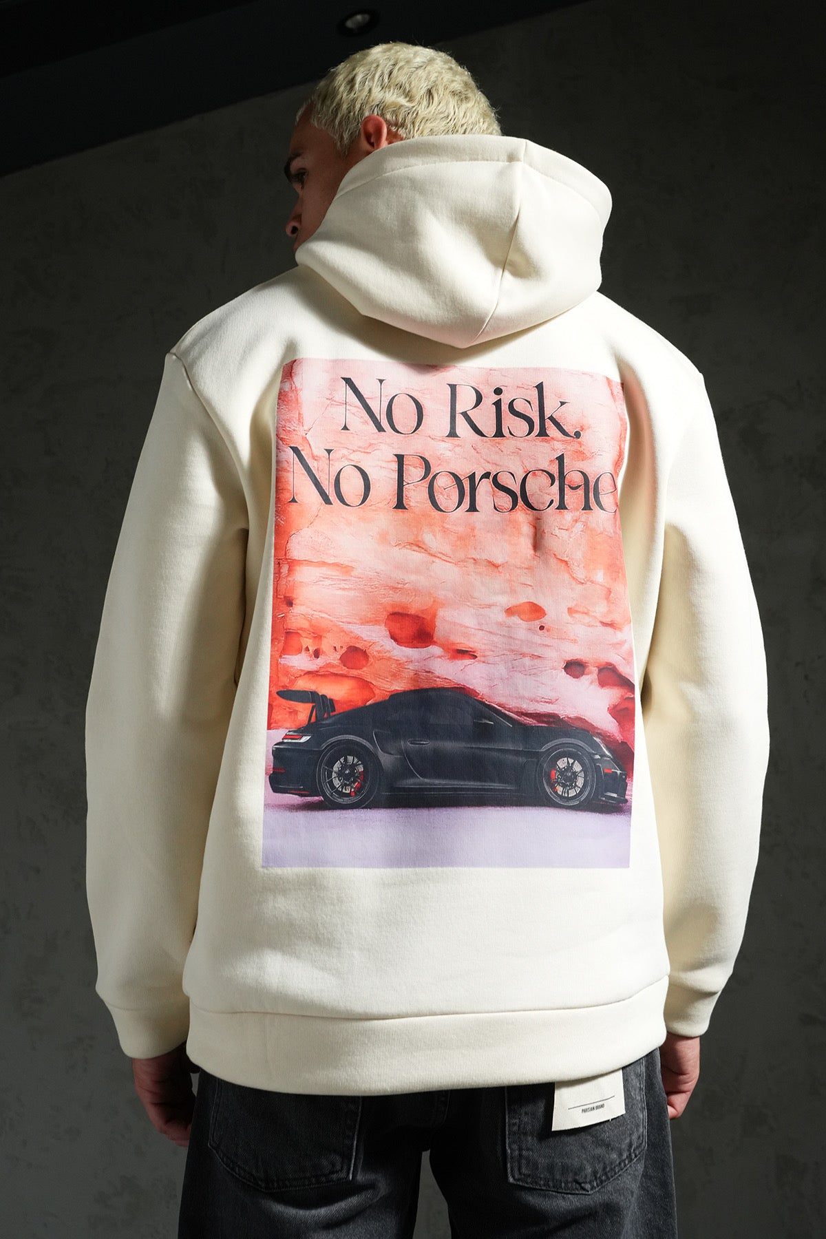 Sweat Porshe blanc