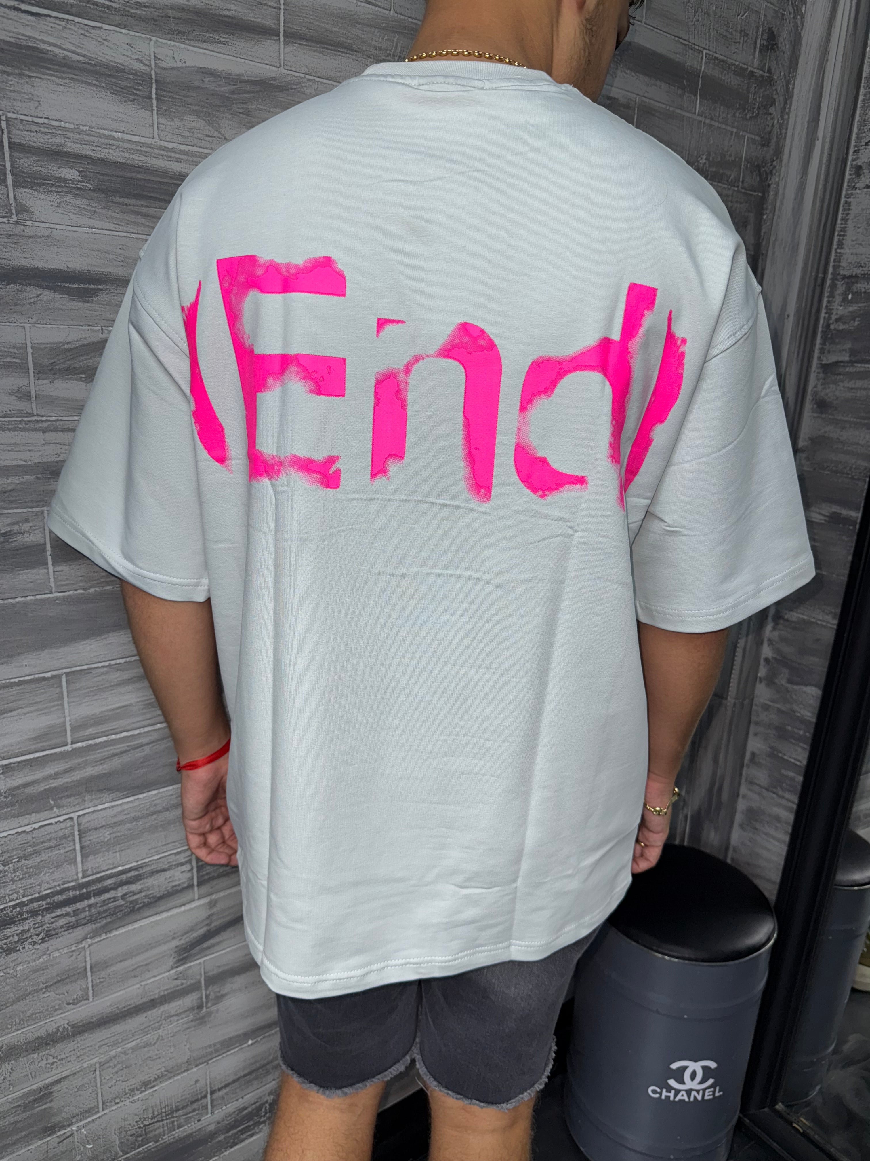 T-shirt Oversize END gris