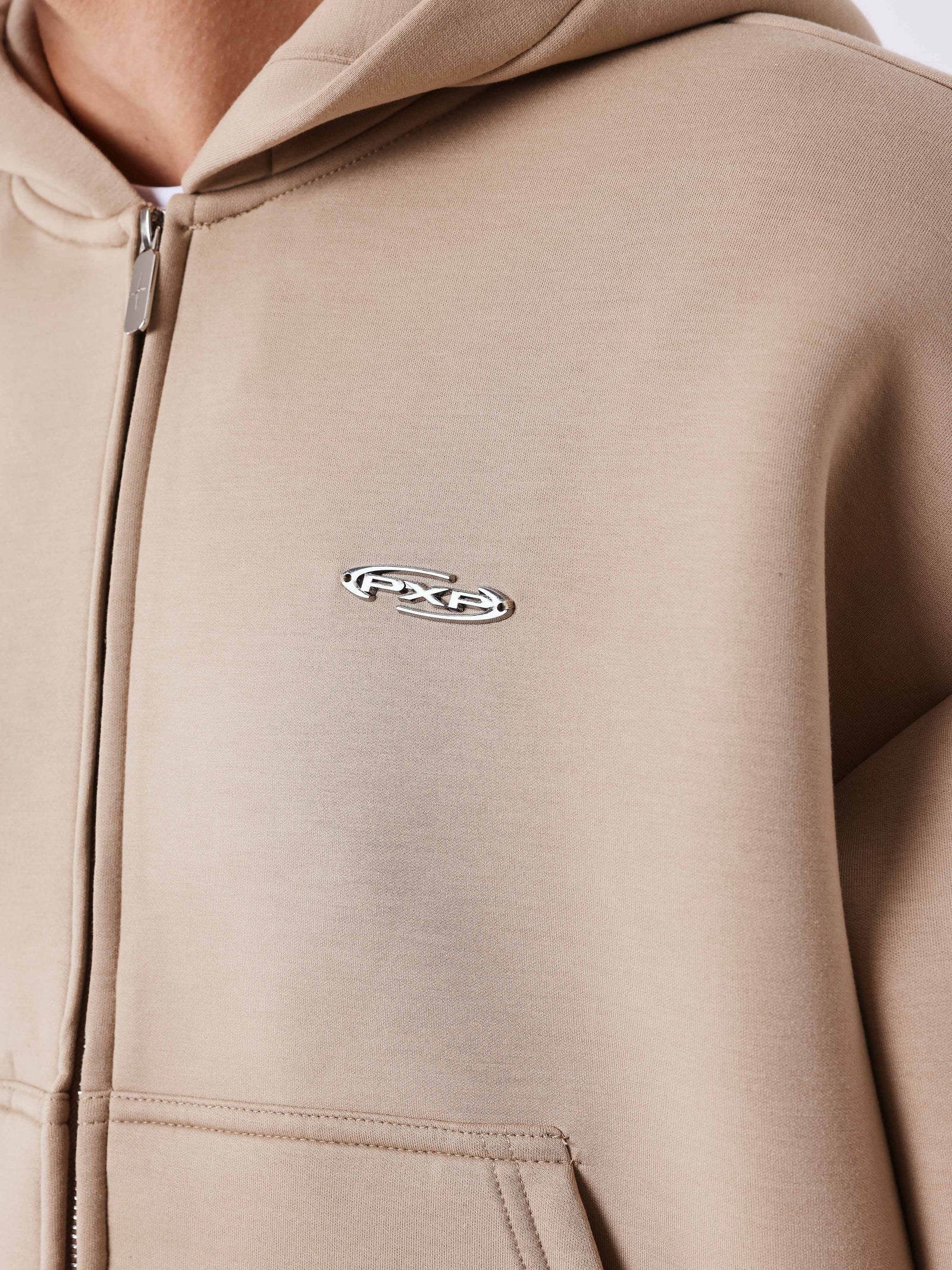 PXP - Veste capuche Néoprène beige