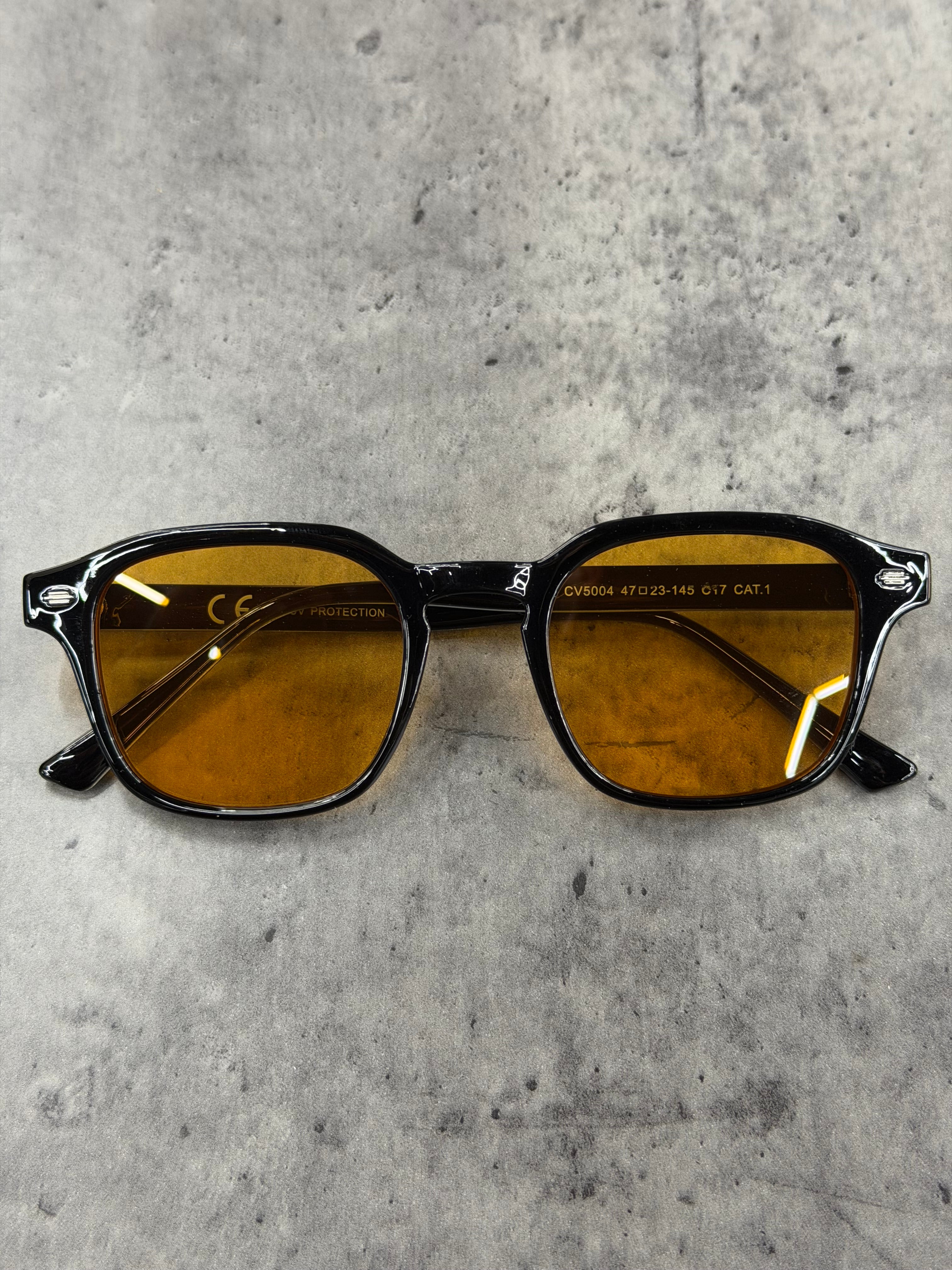 Lunette Dubaï noir orange