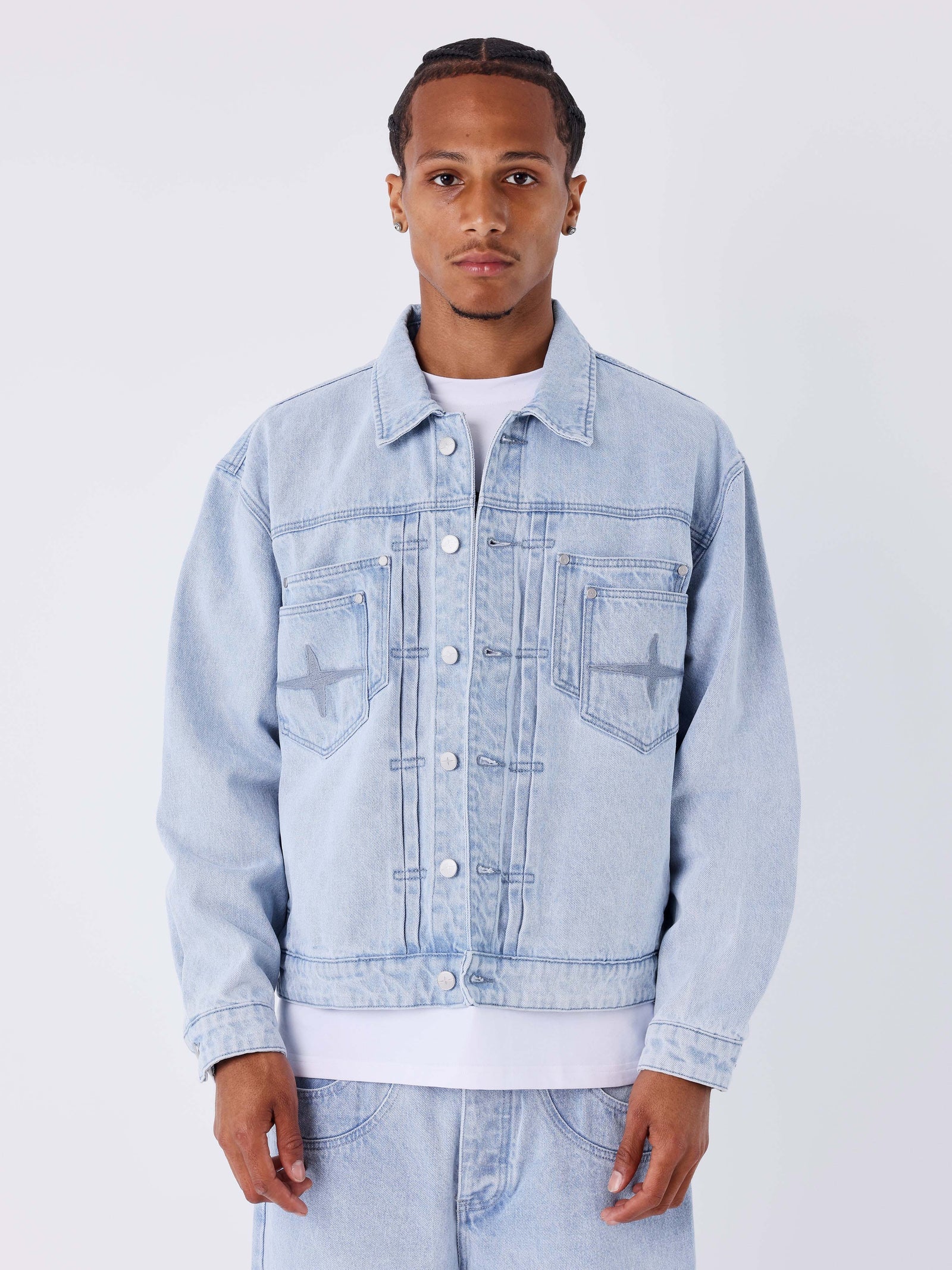 PXP - Veste en jean Polaris bleu