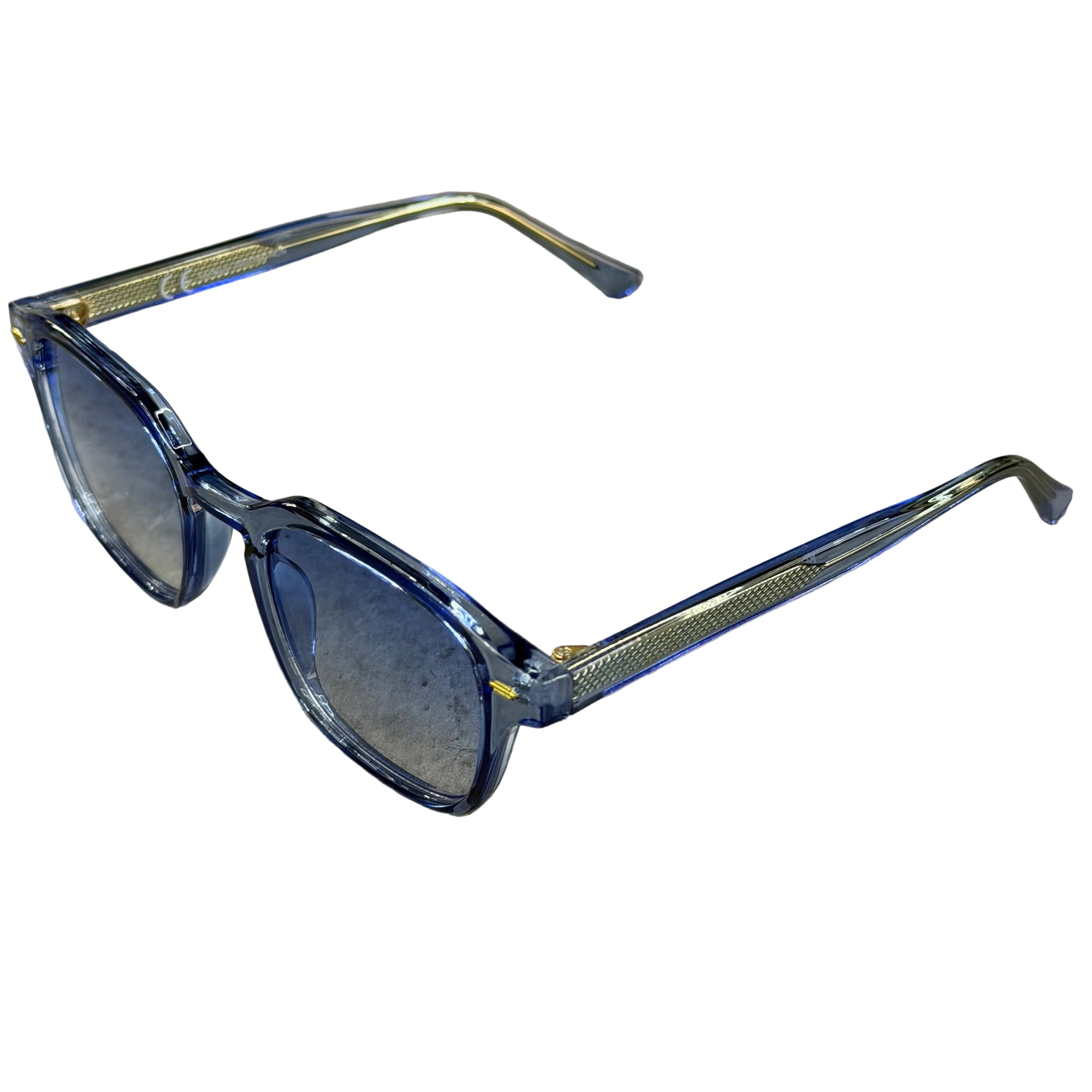 Lunette Dubaï bleu monture bleu