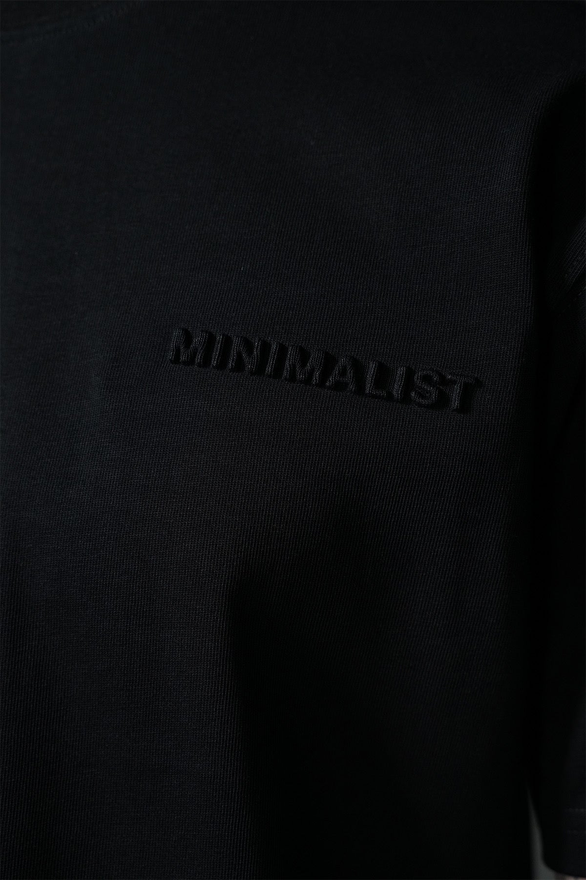 T-Shirt Minimaliste noir