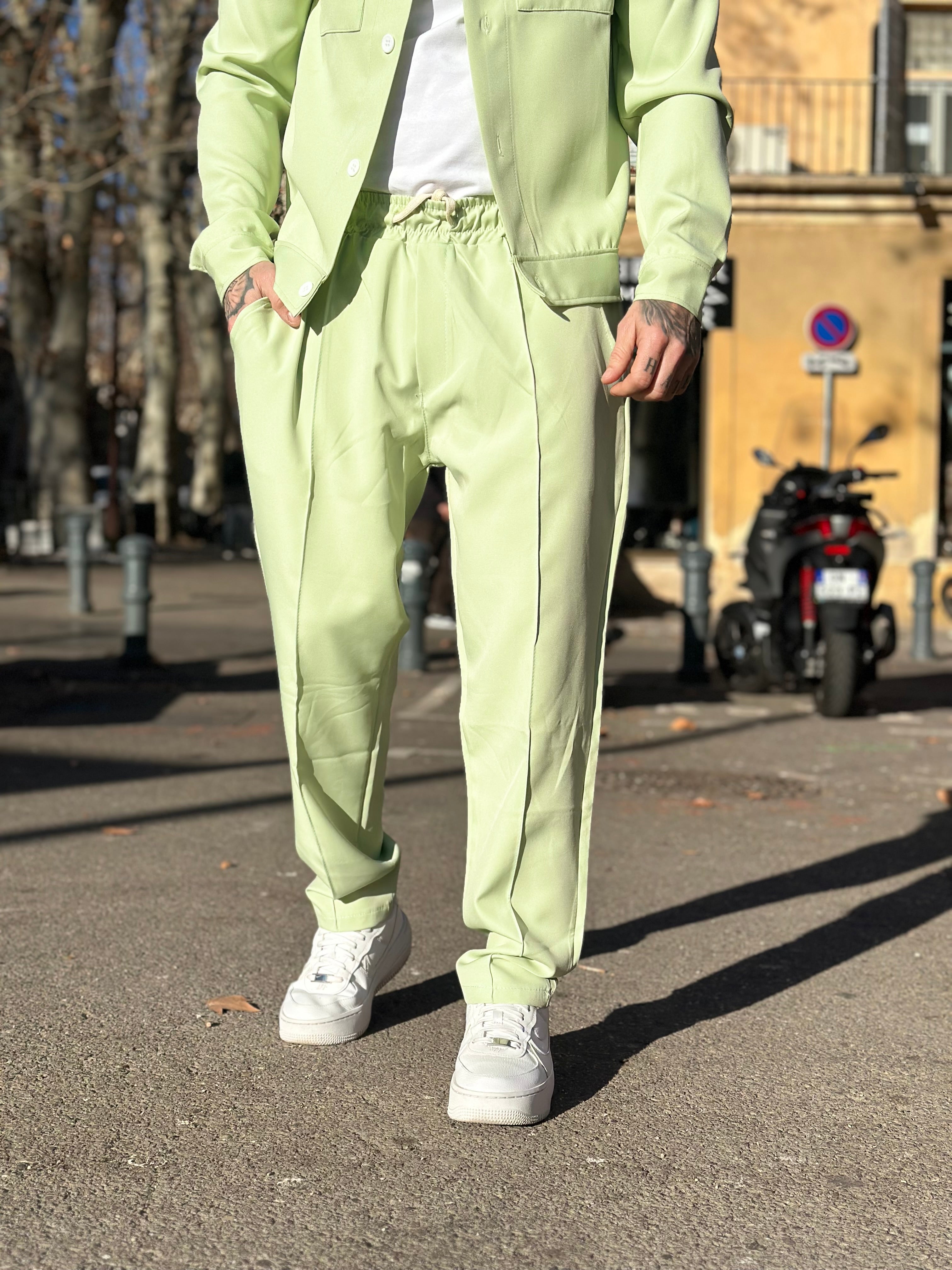 Uniplay - Pantalon Lounge mint - Stayin