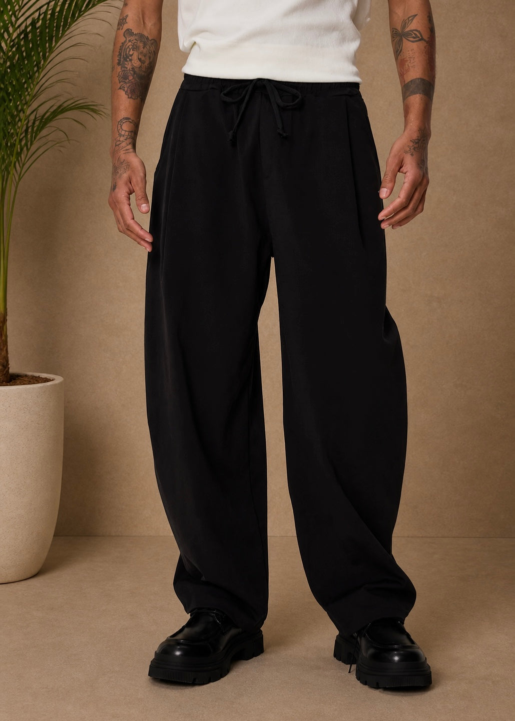 Pantalon ballon noir