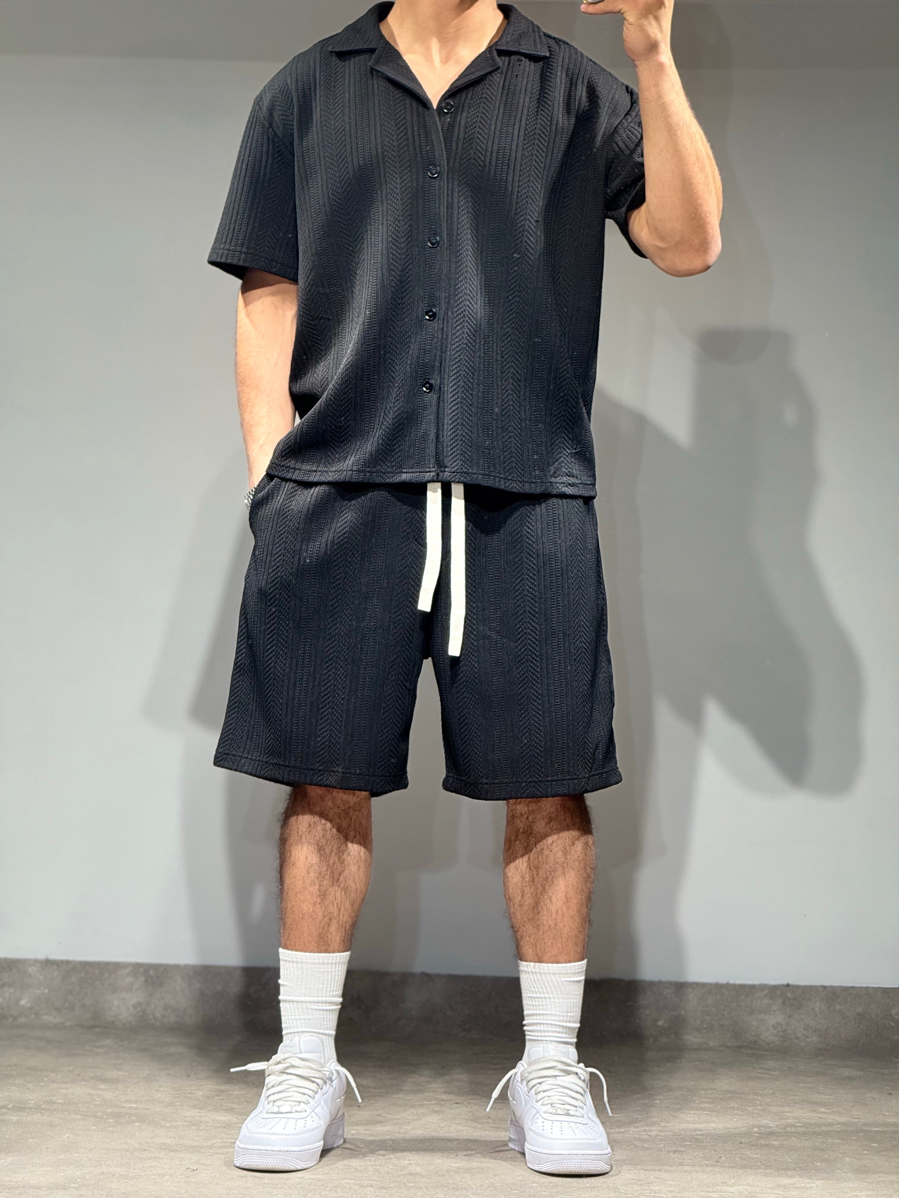 Ensemble Rio short +chemise noir